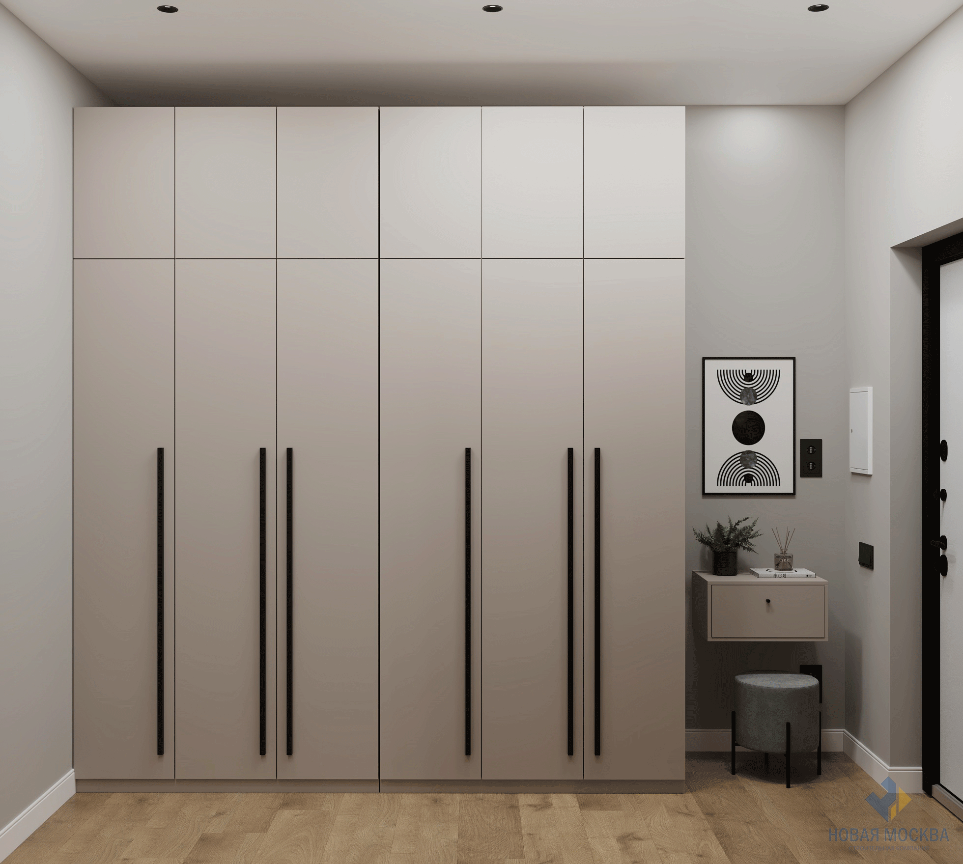 Дизайн двухкомнатной квартиры по адресу: проспект Куприна, дом 3, корпус А