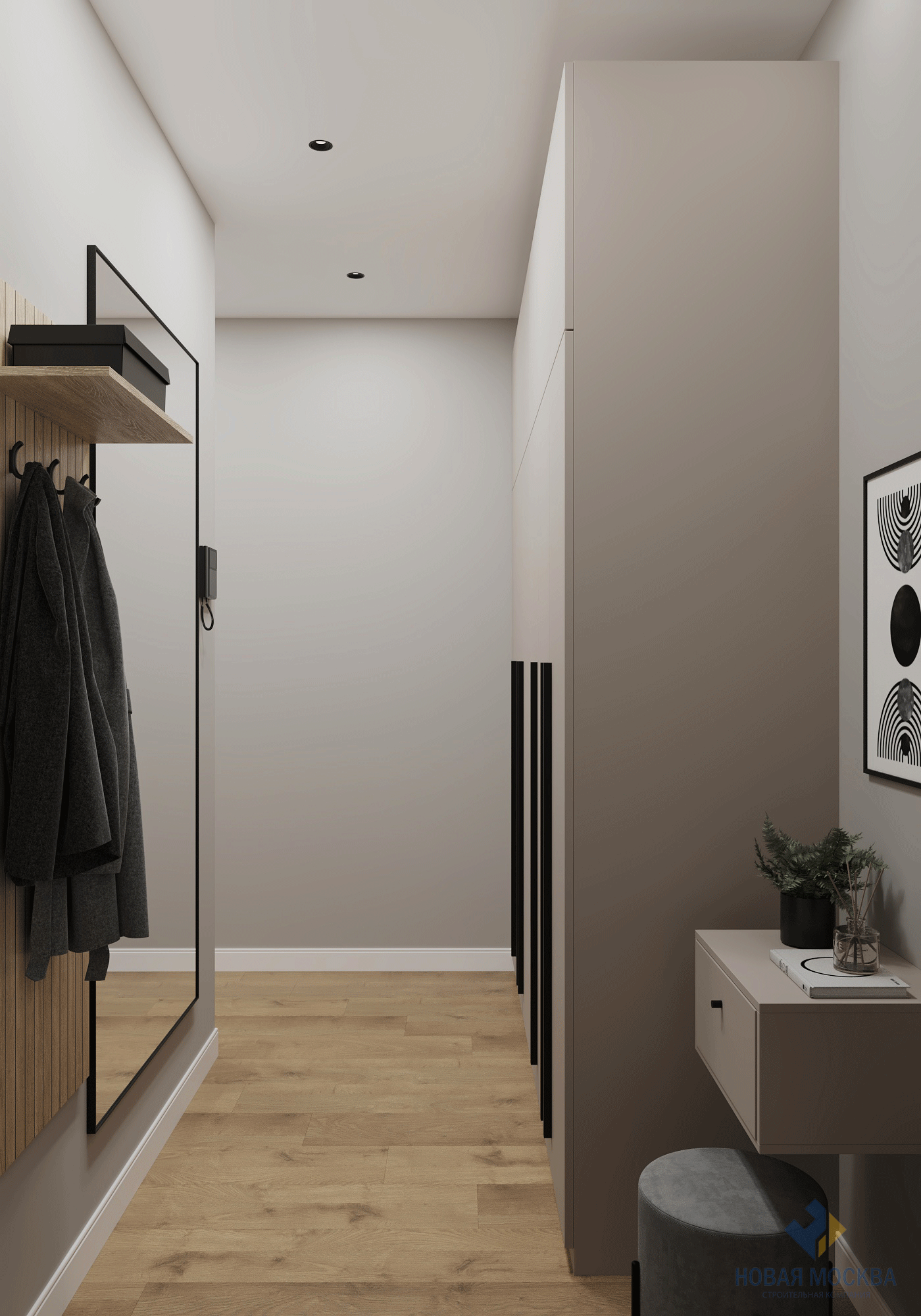 Дизайн двухкомнатной квартиры по адресу: проспект Куприна, дом 3, корпус А