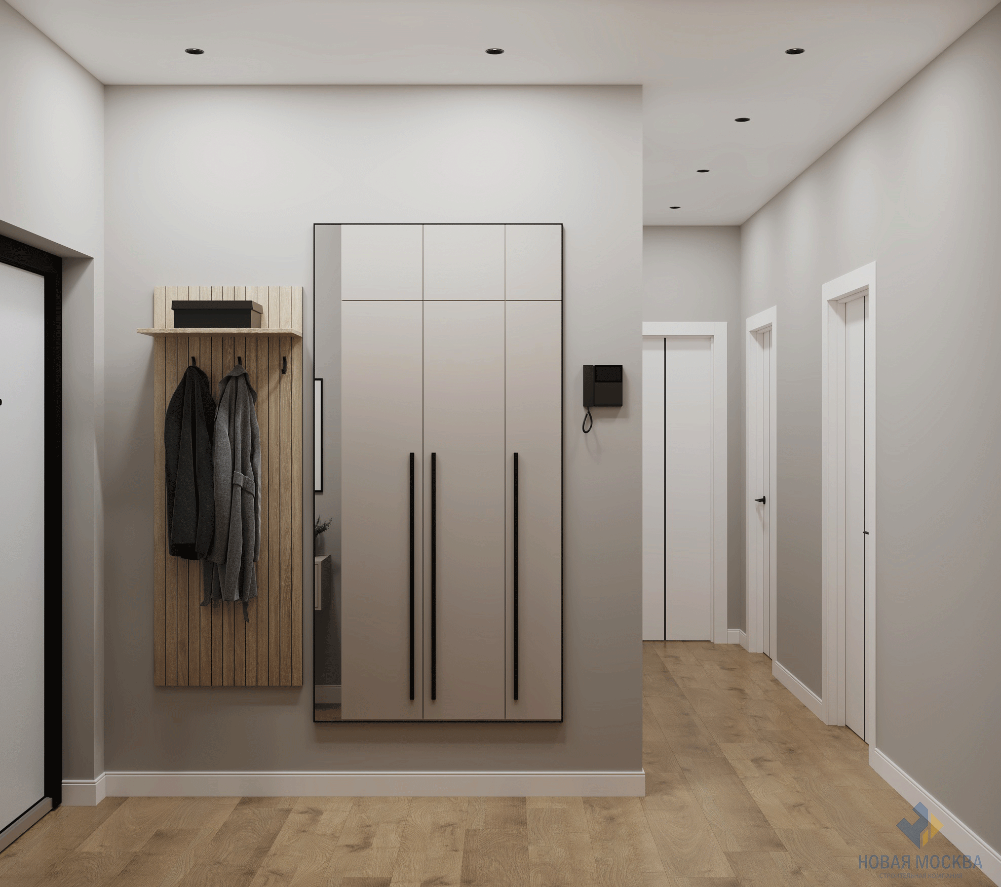 Дизайн двухкомнатной квартиры по адресу: проспект Куприна, дом 3, корпус А