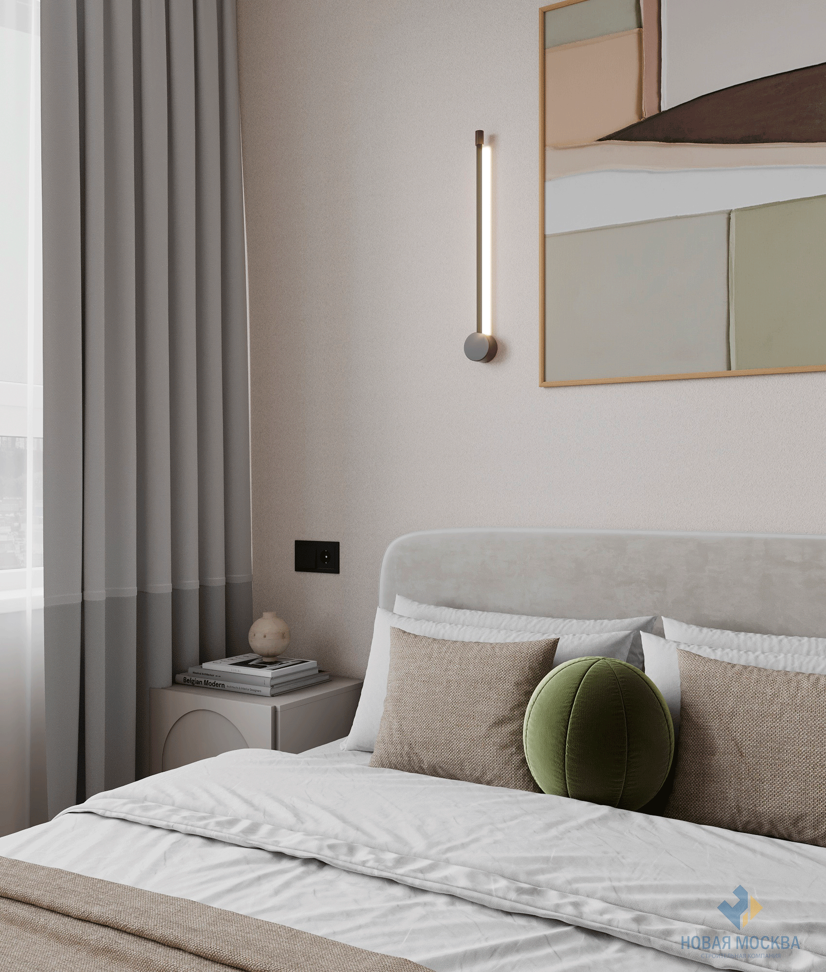 Дизайн двухкомнатной квартиры по адресу: проспект Куприна, дом 3, корпус А