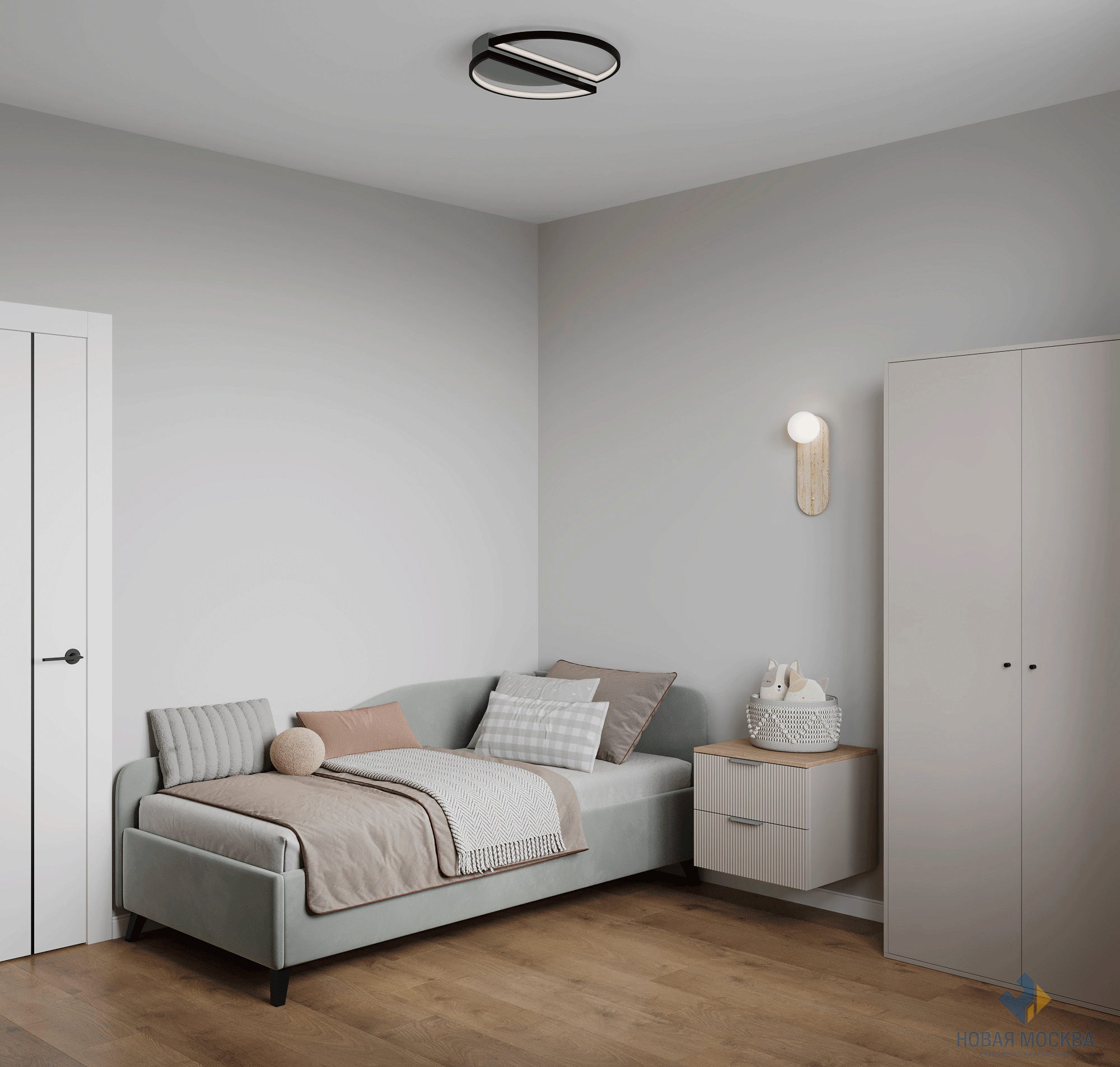 Дизайн двухкомнатной квартиры по адресу: проспект Куприна, дом 3, корпус А