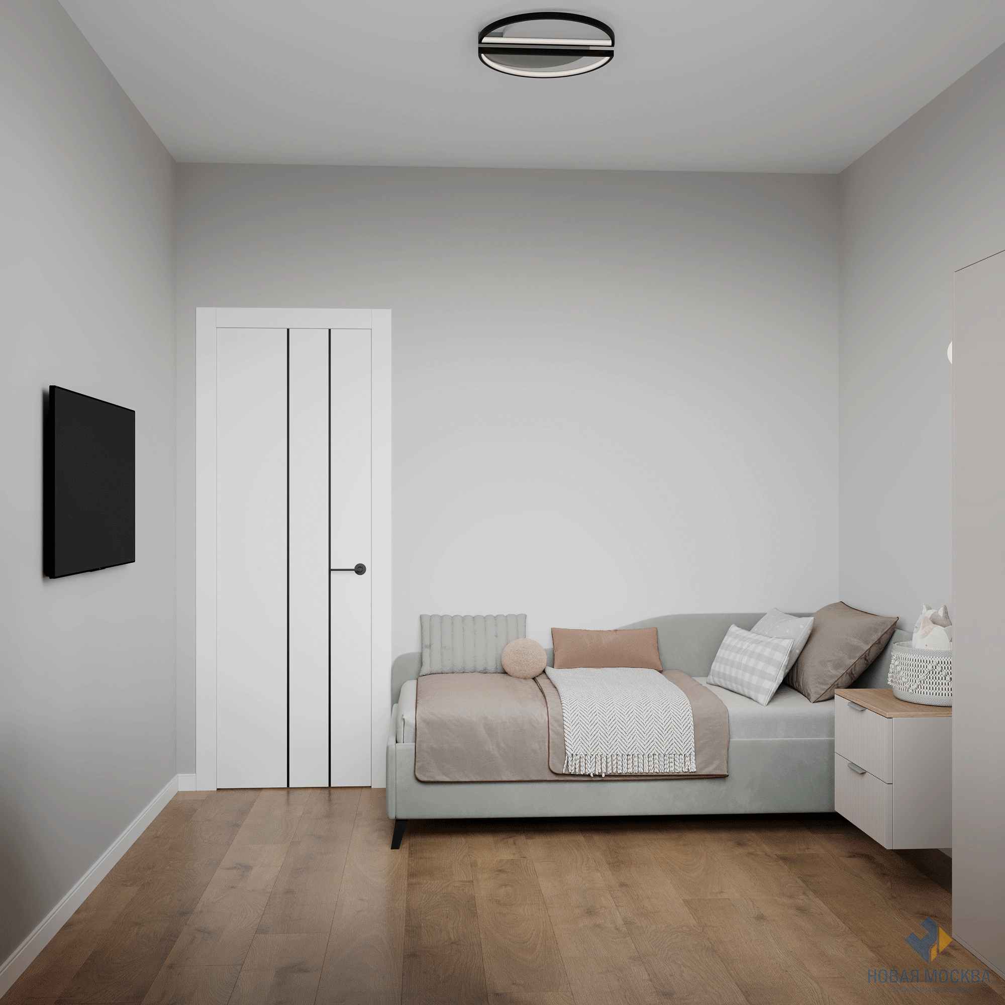 Дизайн двухкомнатной квартиры по адресу: проспект Куприна, дом 3, корпус А