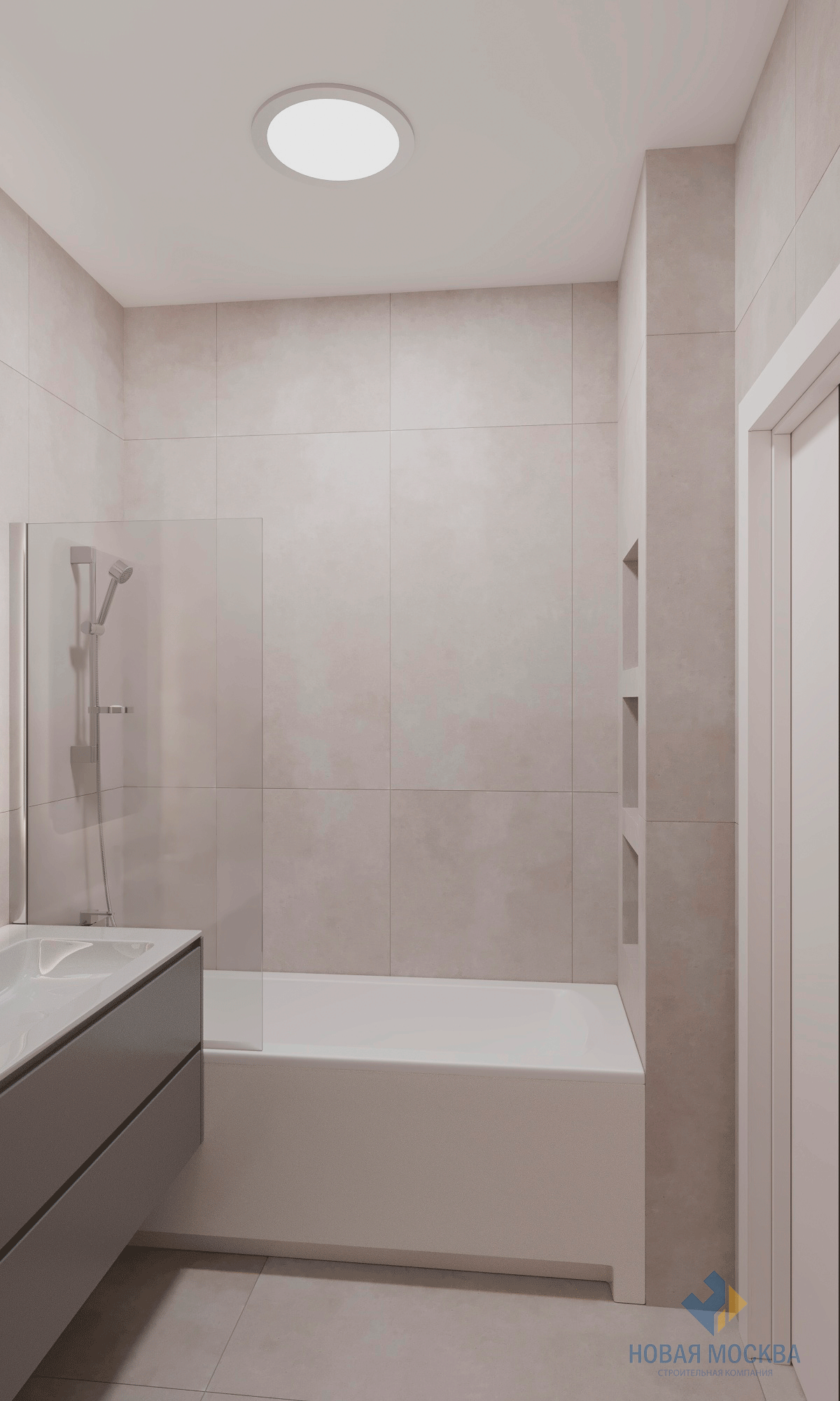 Дизайн двухкомнатной квартиры по адресу: проспект Куприна, дом 3, корпус А