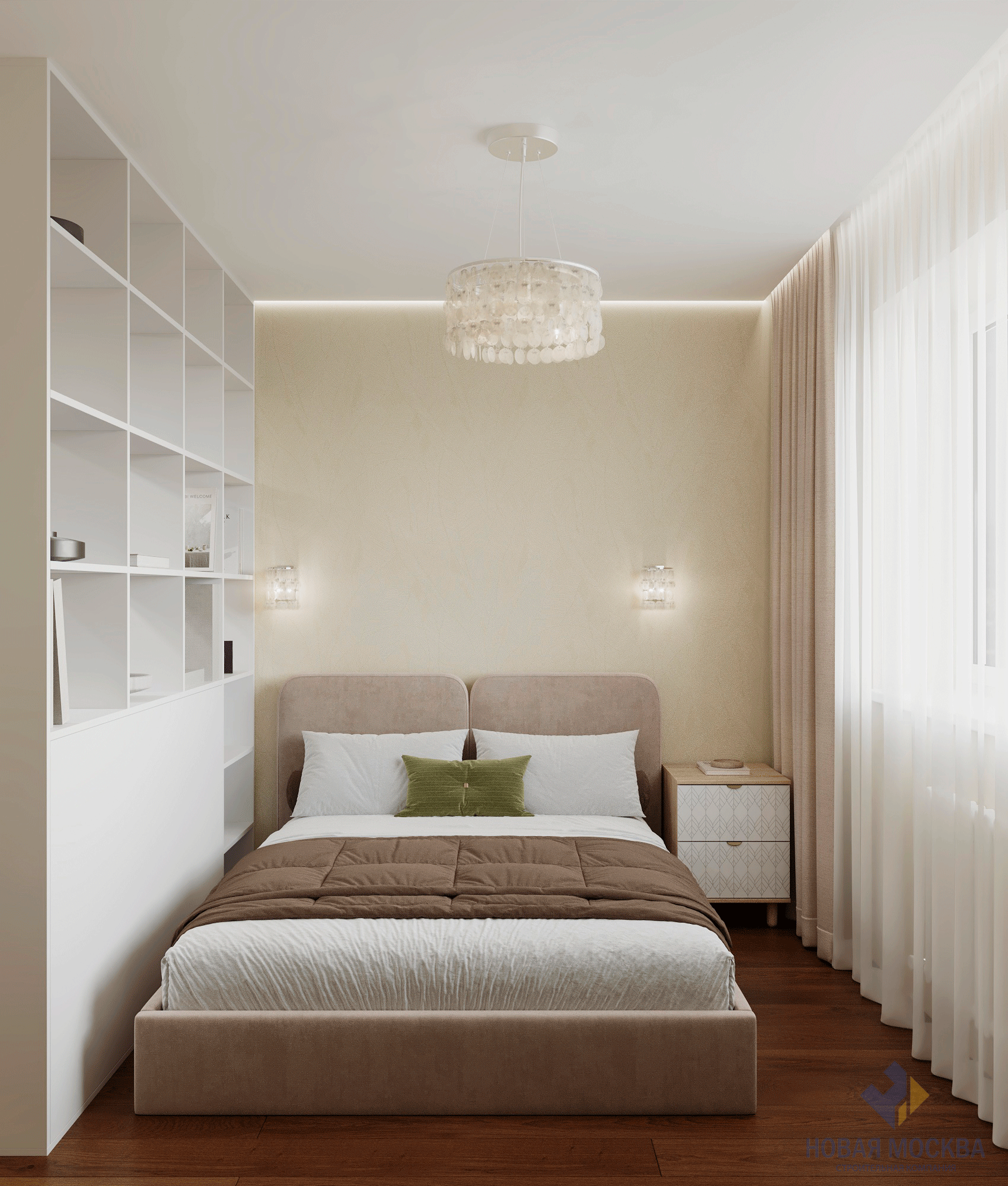 Частичный дизайн квартиры по адресу: поселок Коммунарка, 20а