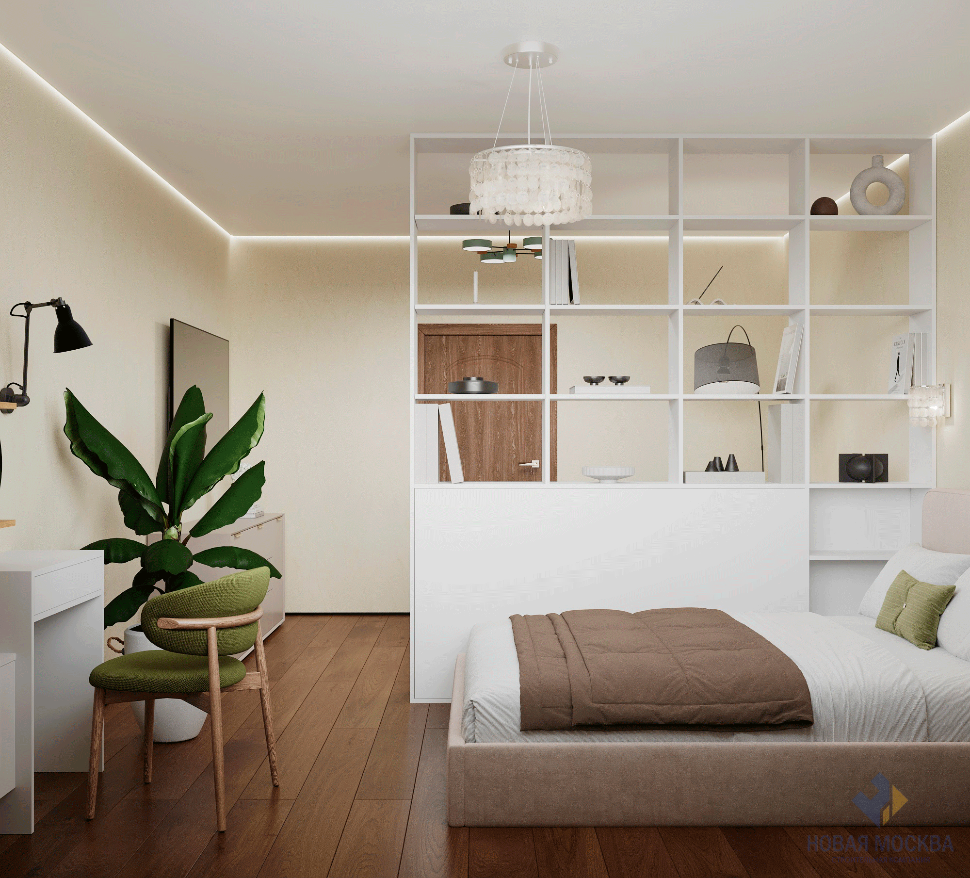 Обложка проекта: Частичный дизайн квартиры по адресу: поселок Коммунарка, 20а