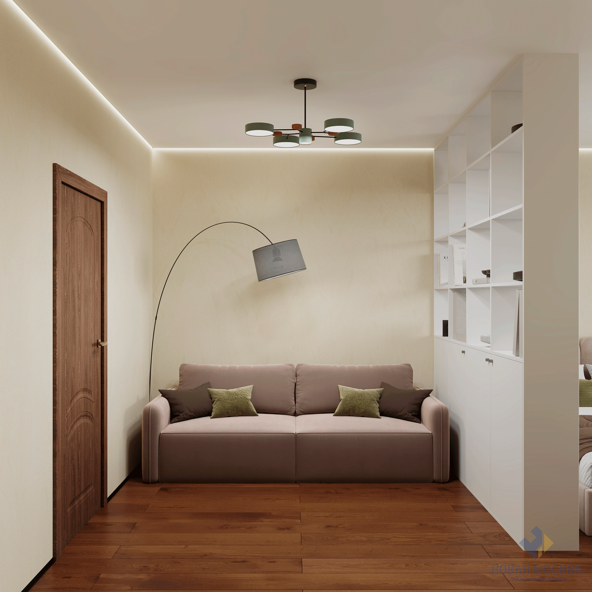 Частичный дизайн квартиры по адресу: поселок Коммунарка, 20а