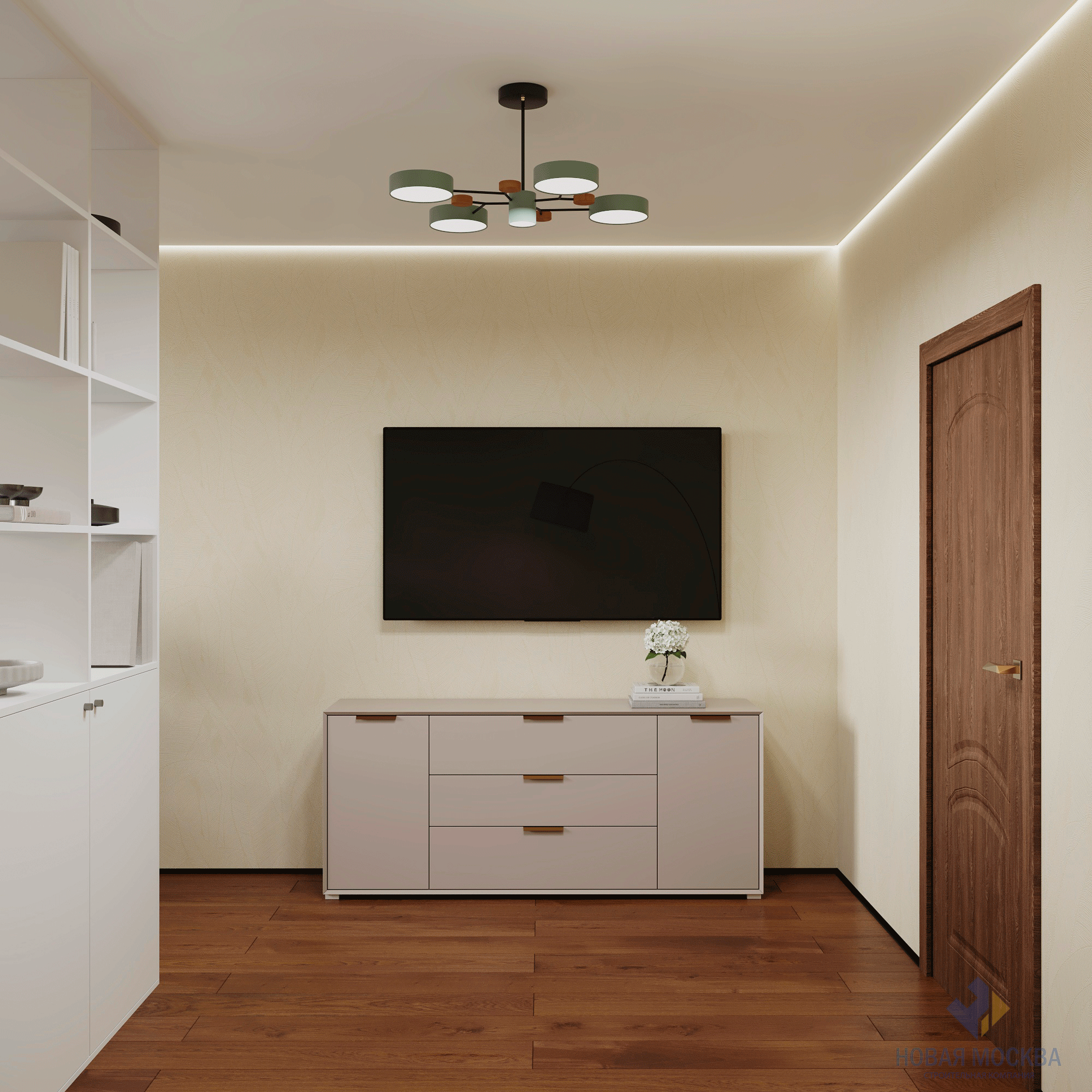 Частичный дизайн квартиры по адресу: поселок Коммунарка, 20а