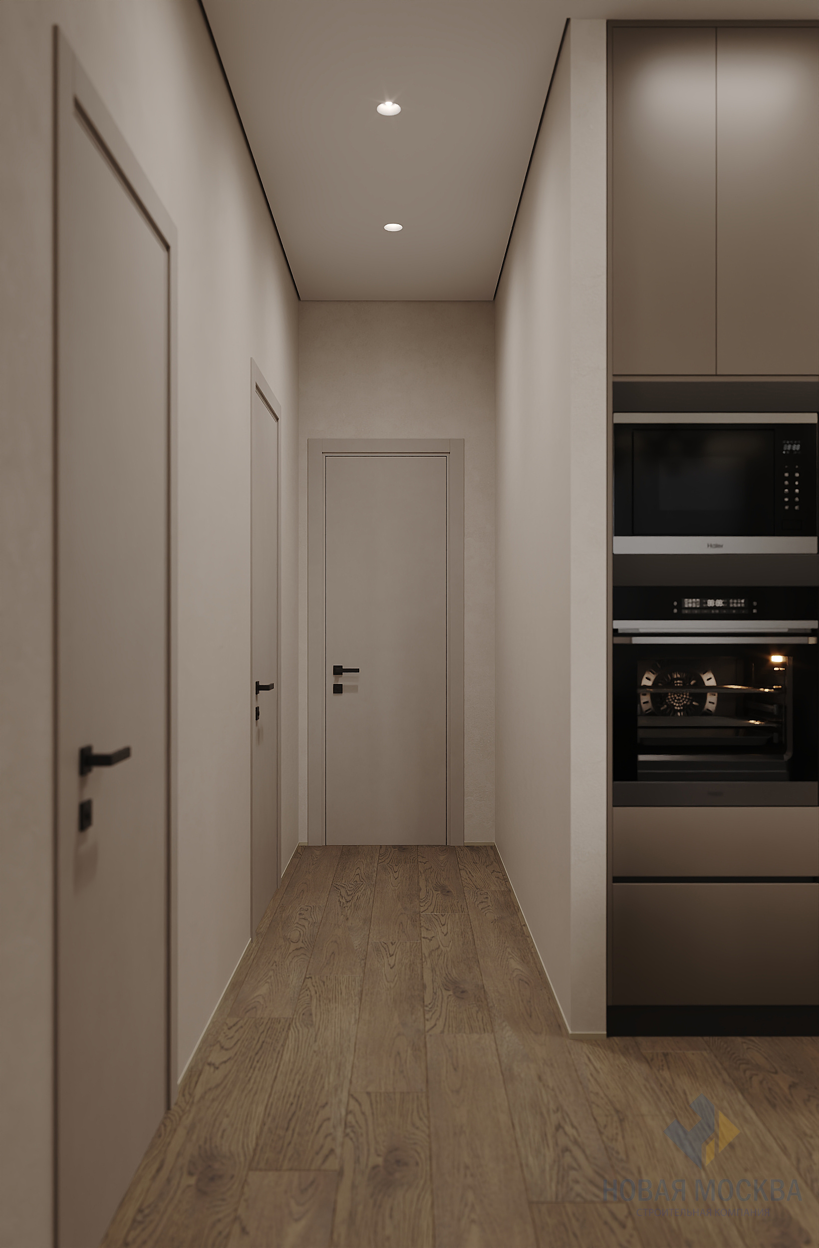 Дизайн трехкомнатной квартиры