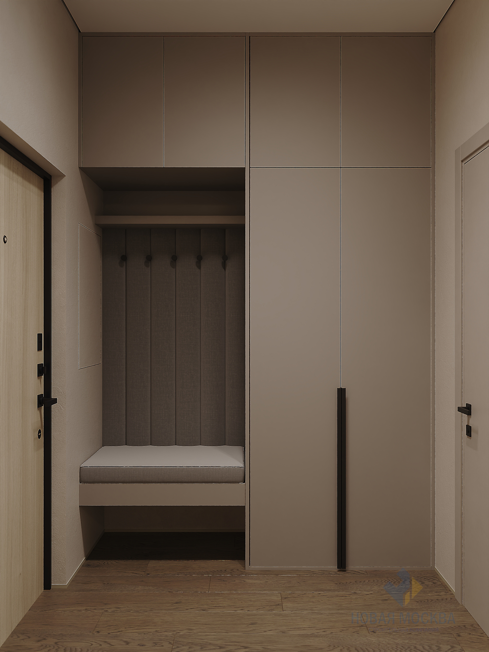 Дизайн трехкомнатной квартиры