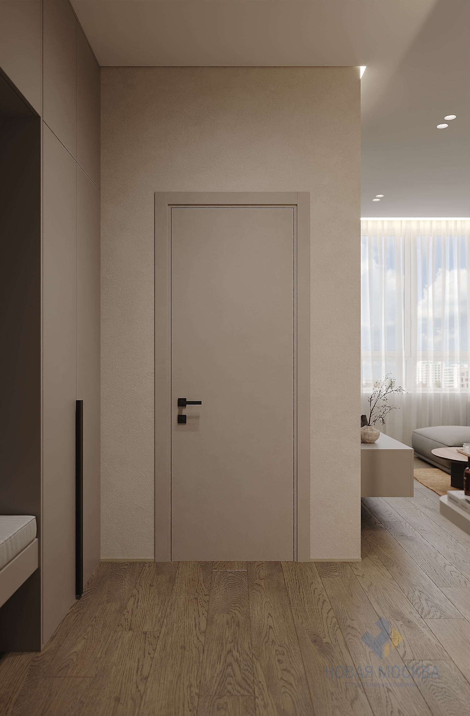 Дизайн трехкомнатной квартиры