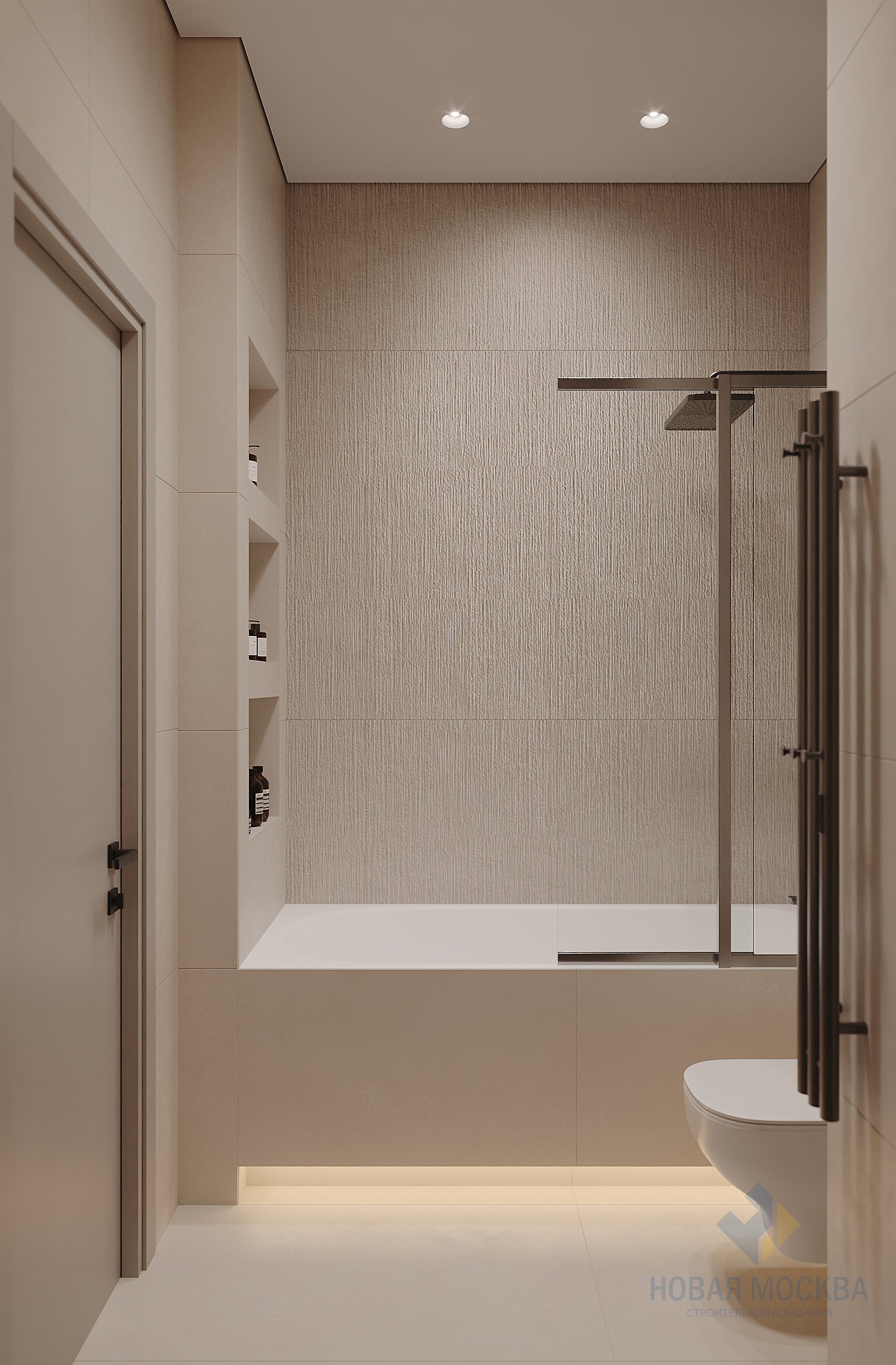 Дизайн трехкомнатной квартиры