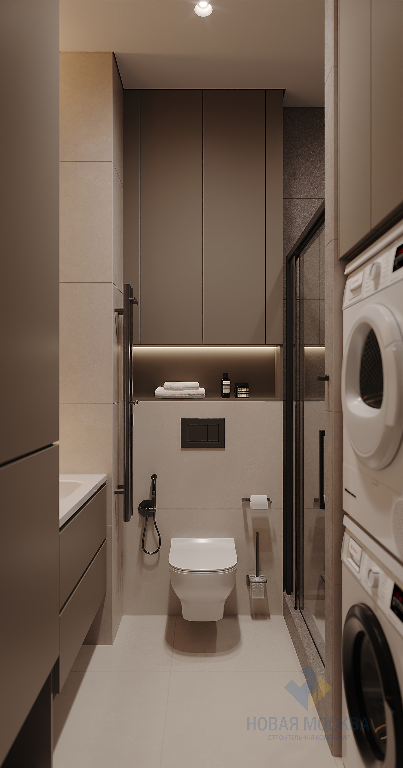 Дизайн трехкомнатной квартиры