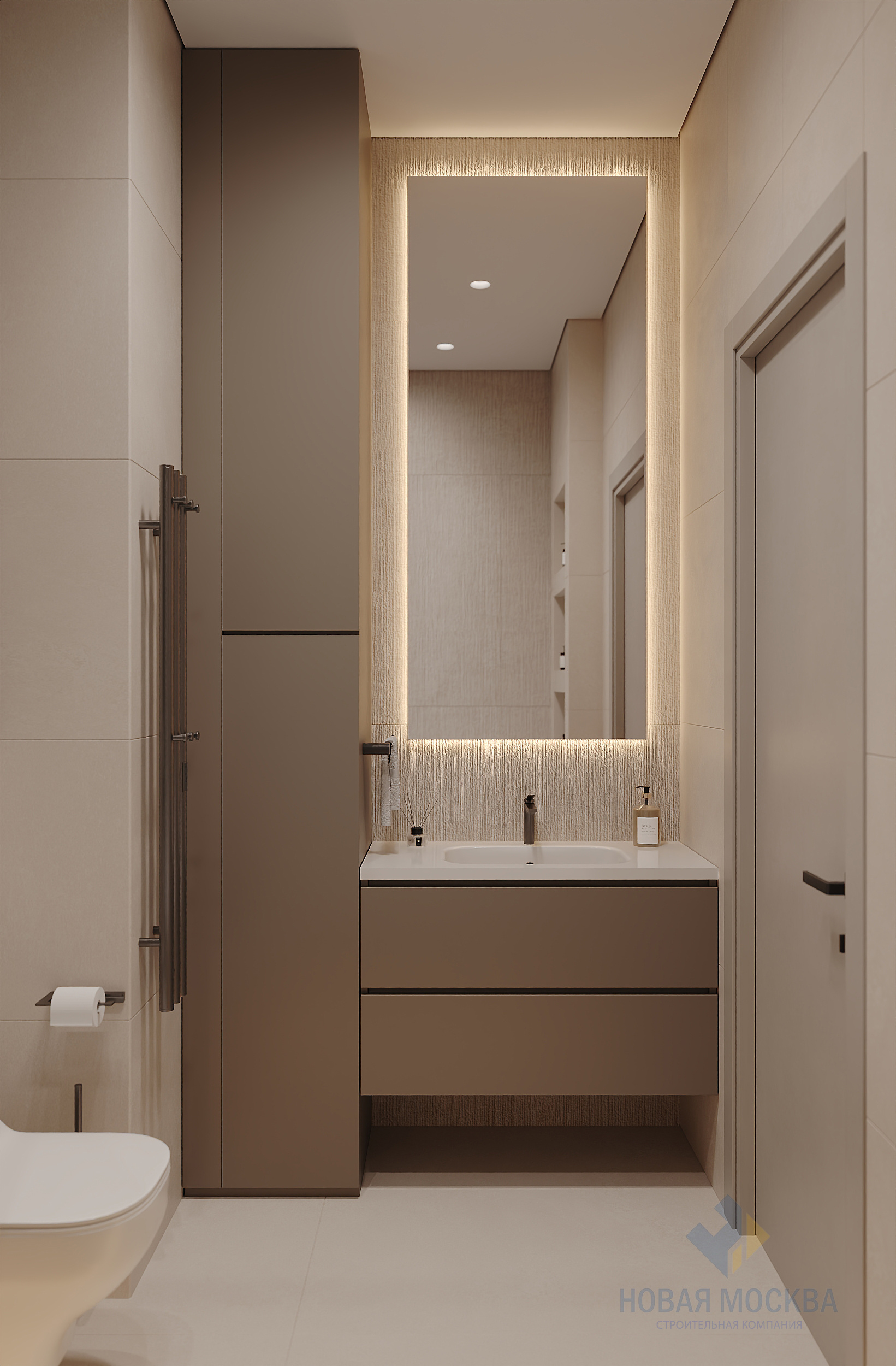 Дизайн трехкомнатной квартиры