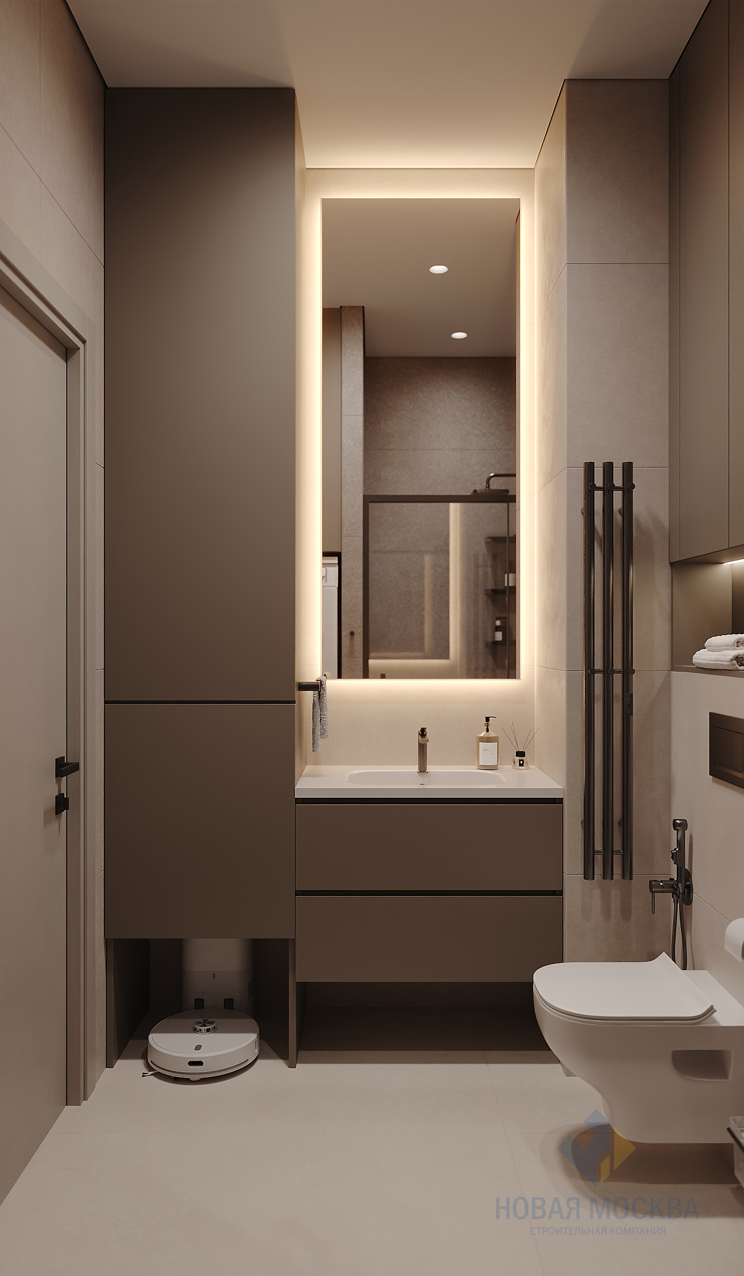 Дизайн трехкомнатной квартиры