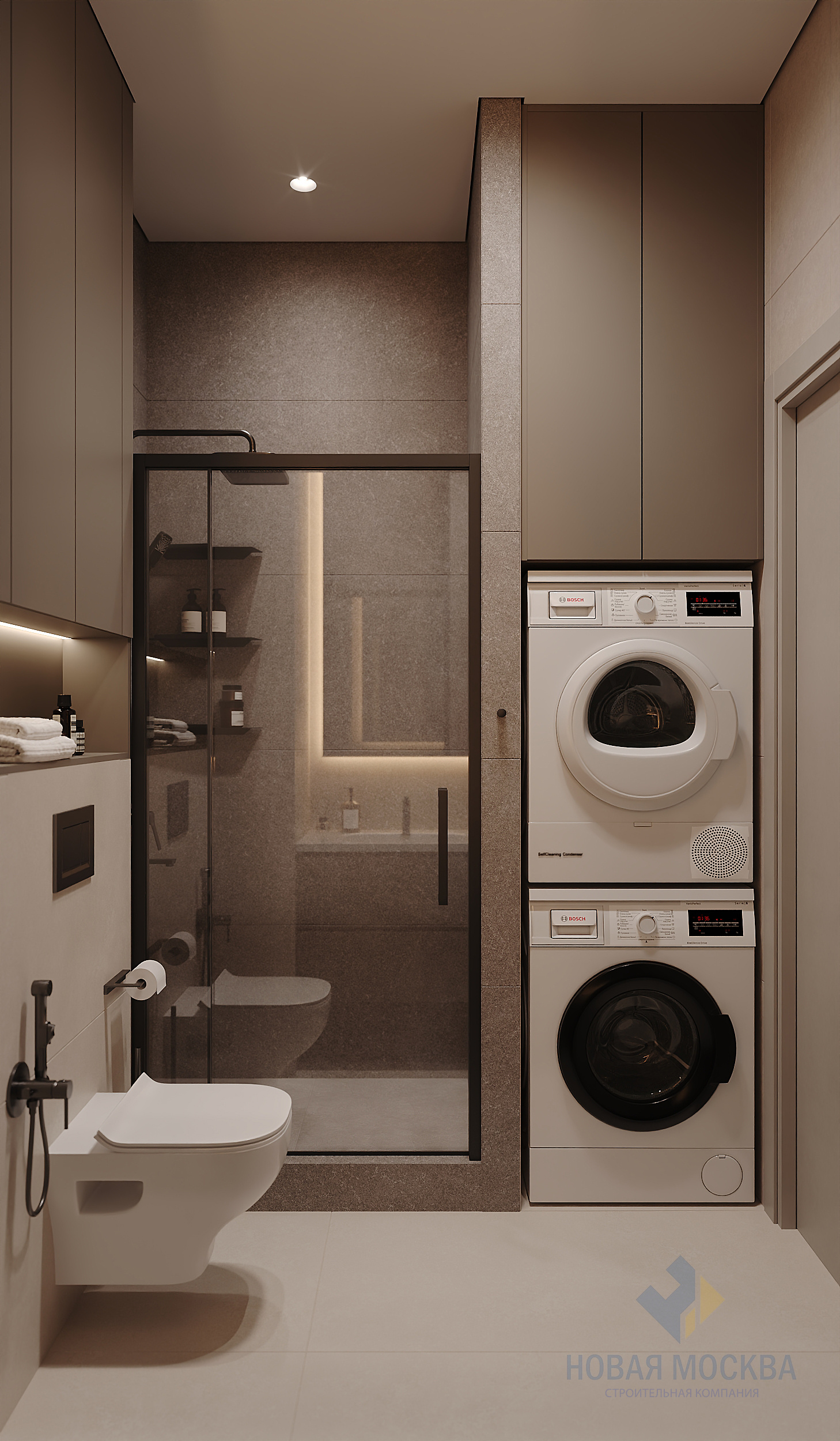 Дизайн трехкомнатной квартиры