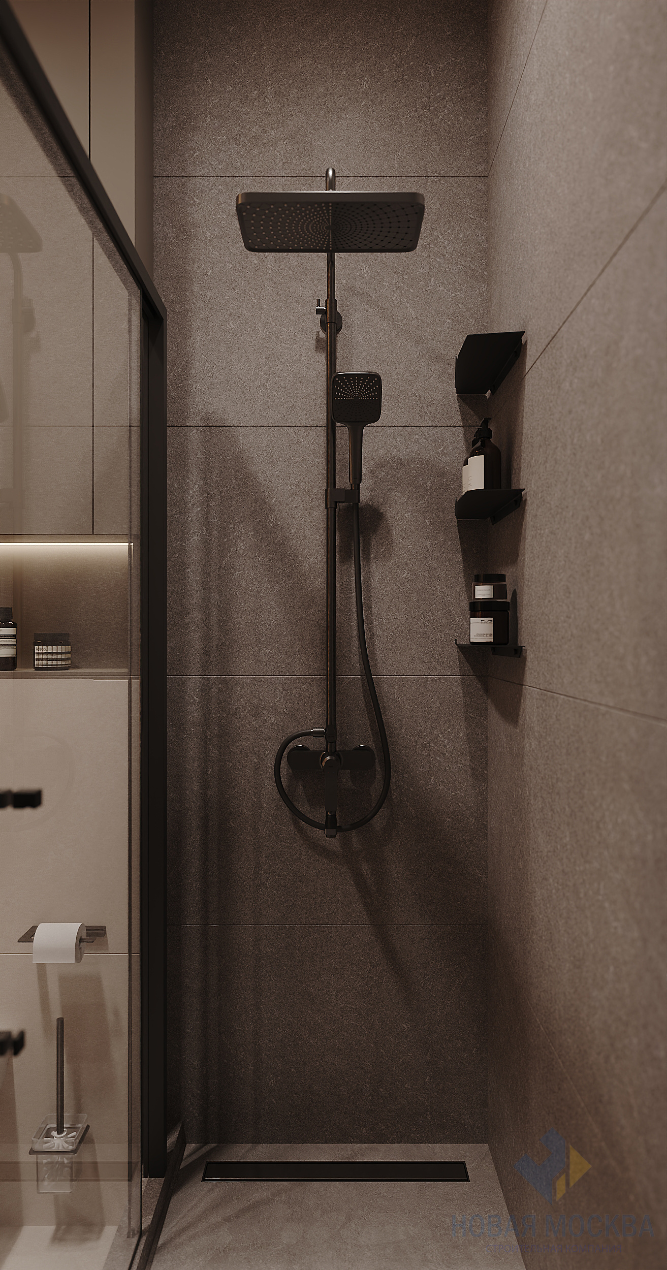 Дизайн трехкомнатной квартиры