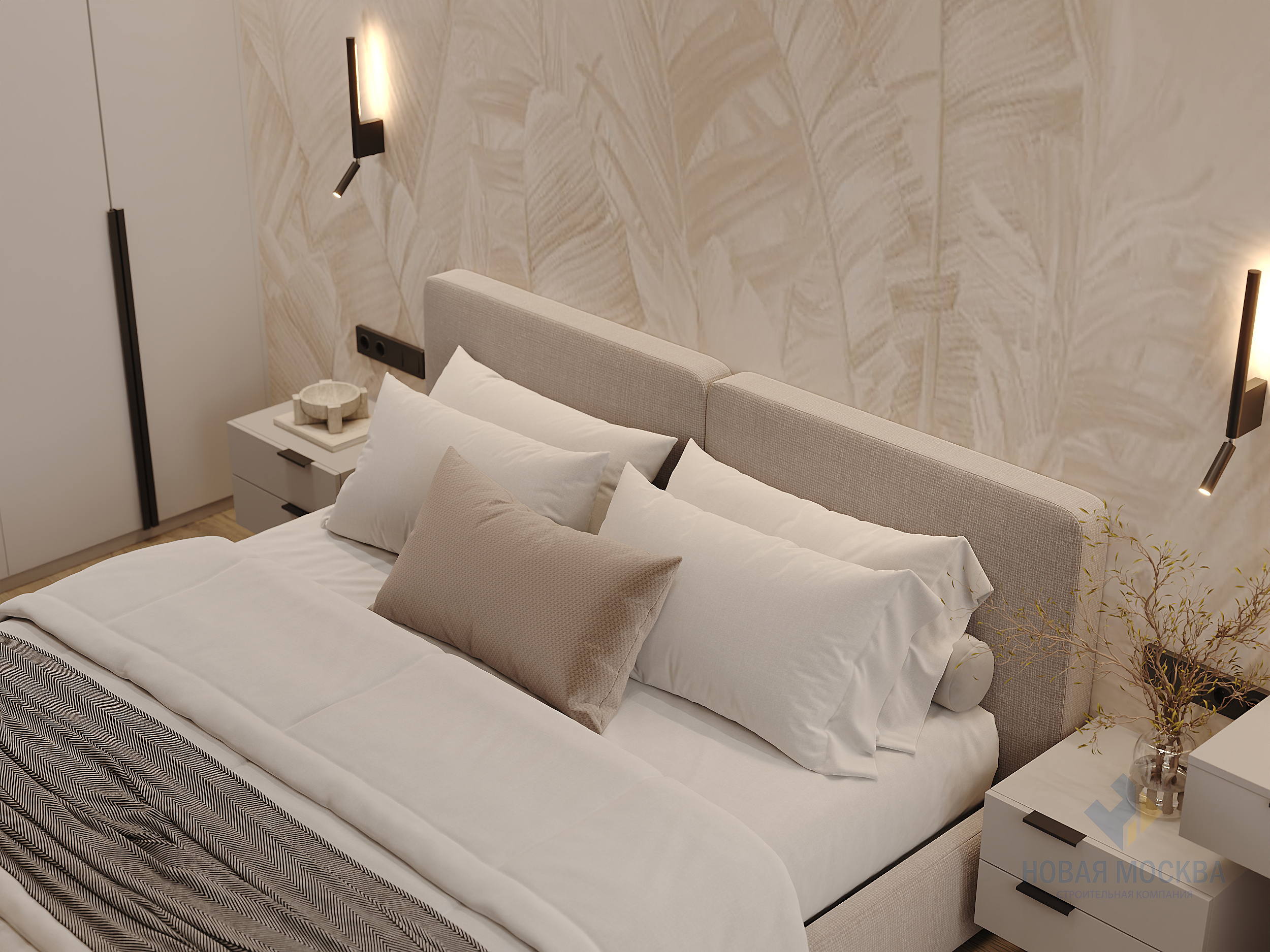 Дизайн трехкомнатной квартиры