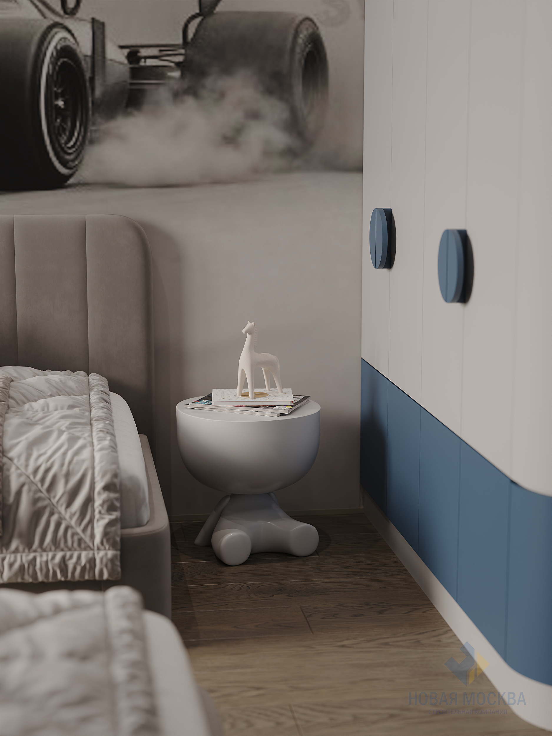 Дизайн трехкомнатной квартиры