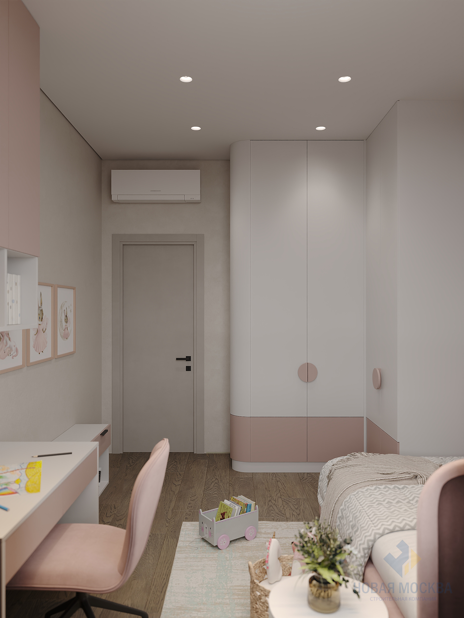 Дизайн трехкомнатной квартиры