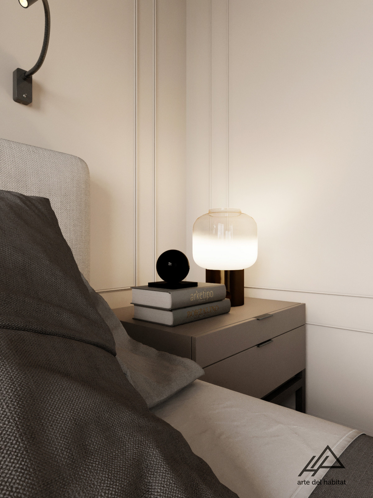 Contemp bedroom design