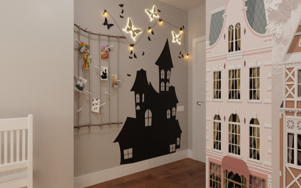 СПАЛЬНЯ ХРАБРОЙ ДЕВОЧКИ