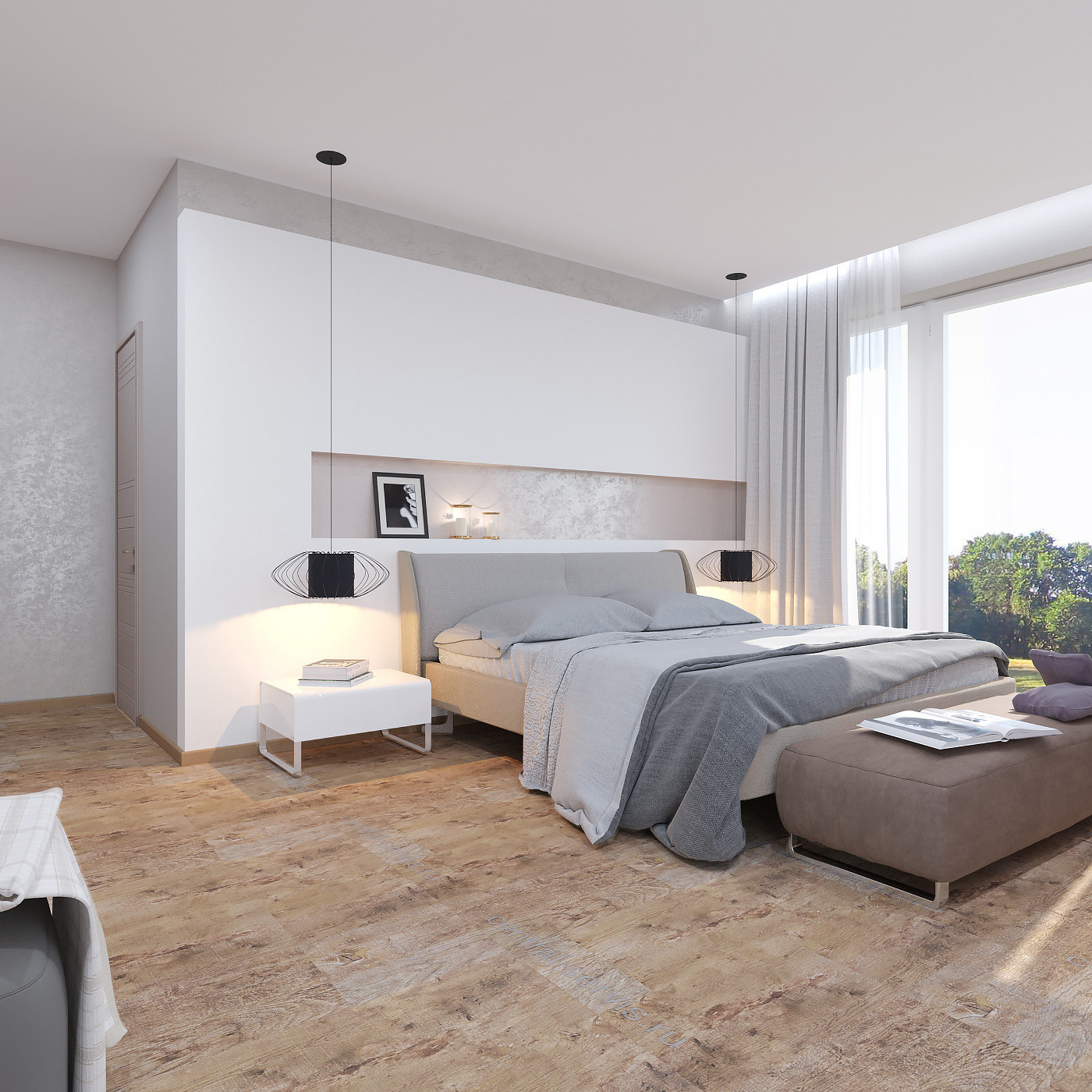 das Schlafzimmer
