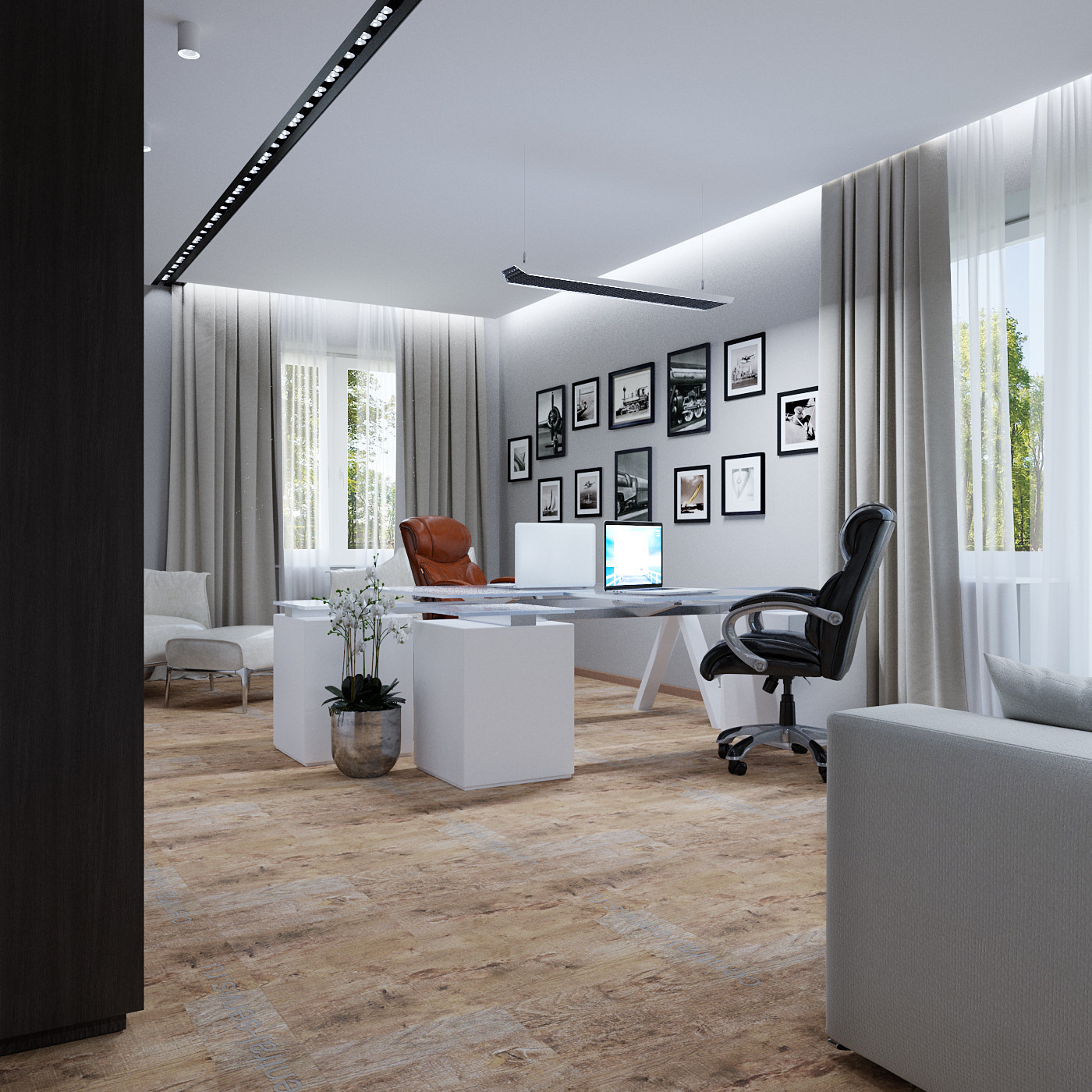 das Arbeitszimmer