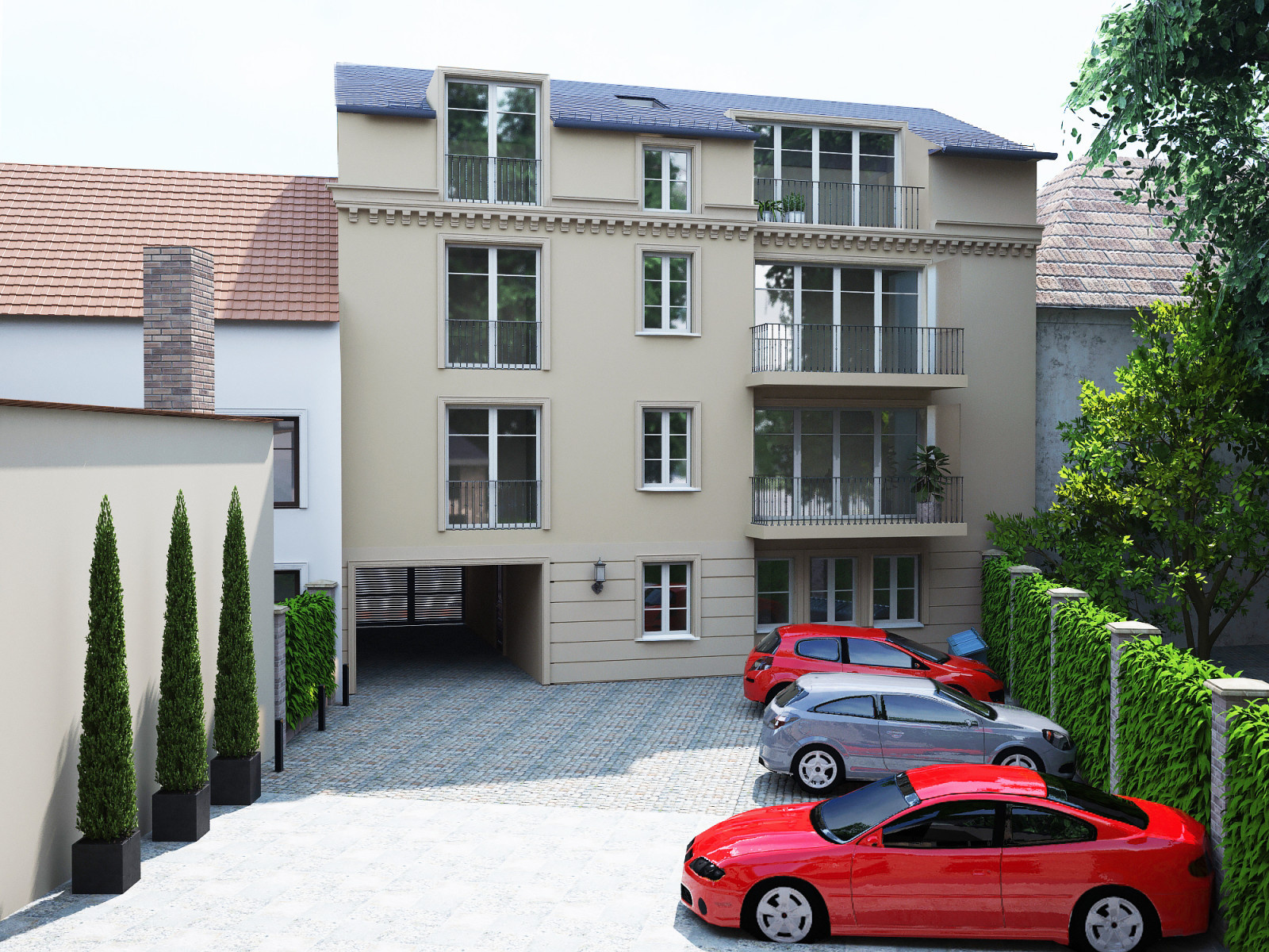 Haus und Remise in Teltow