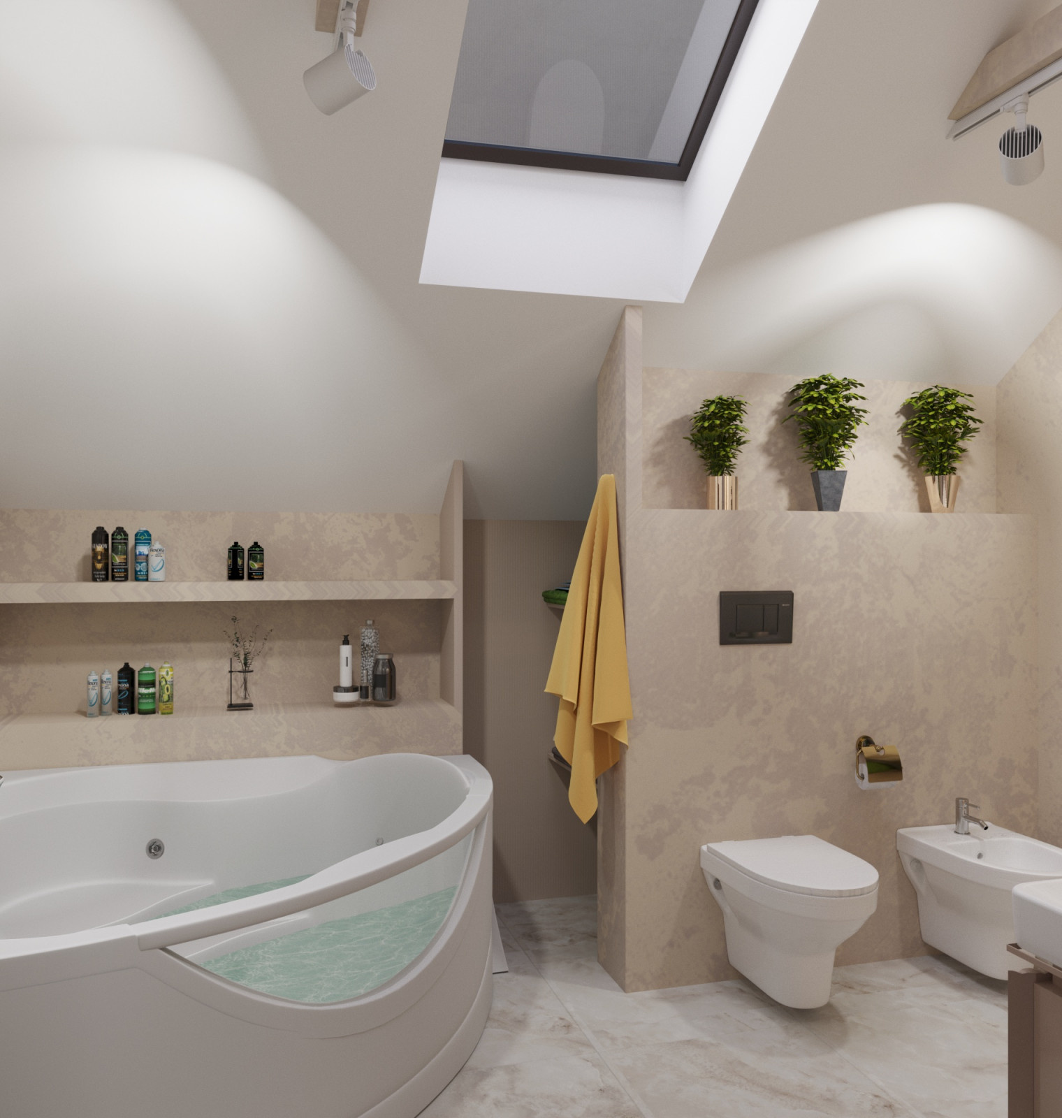Contemporary two level cottage