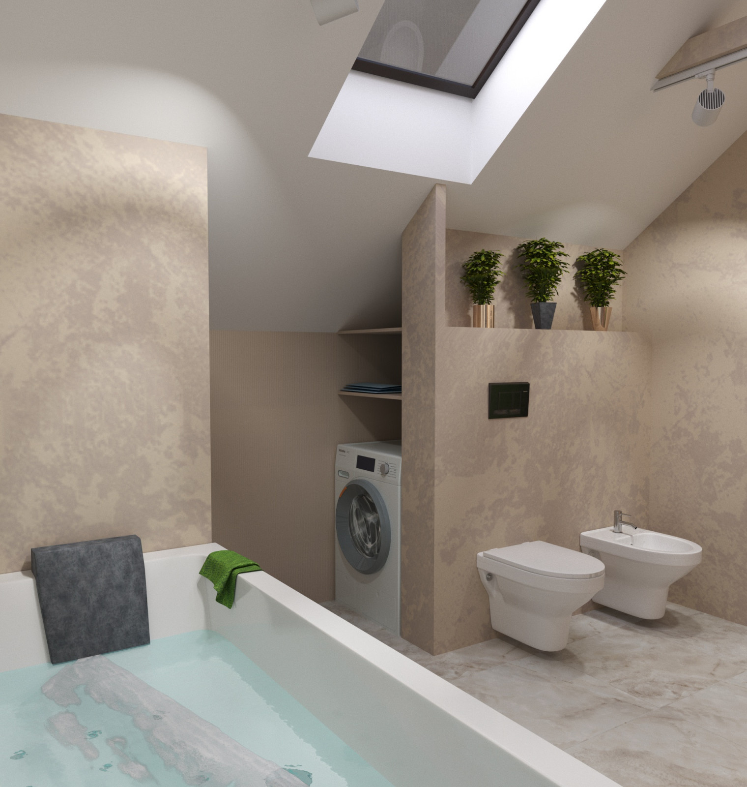 Contemporary two level cottage