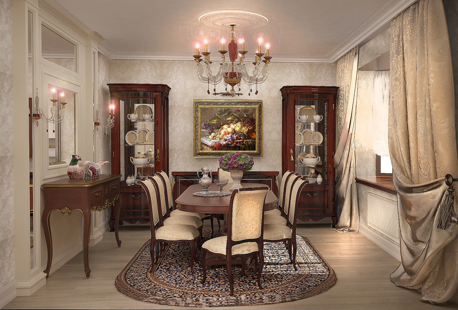 дом классический 400м2
