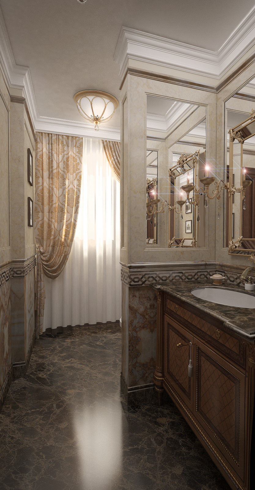 дом классический 400м2