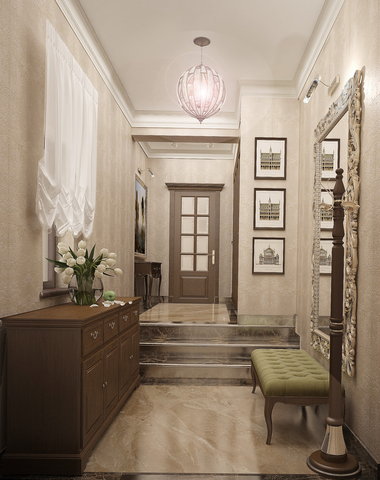 дом классический 400м2