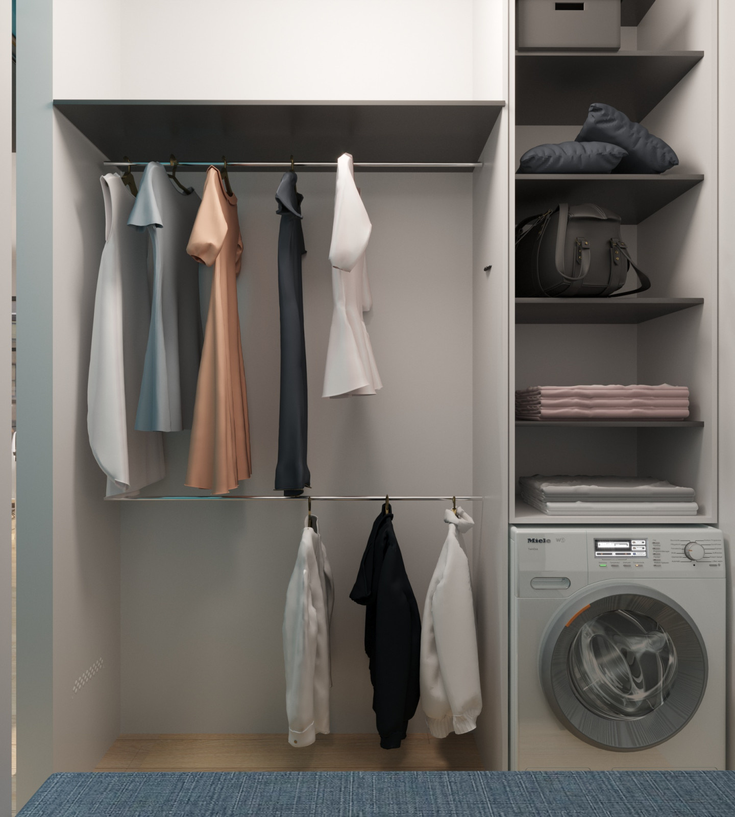 Apartment in the style of modern classics