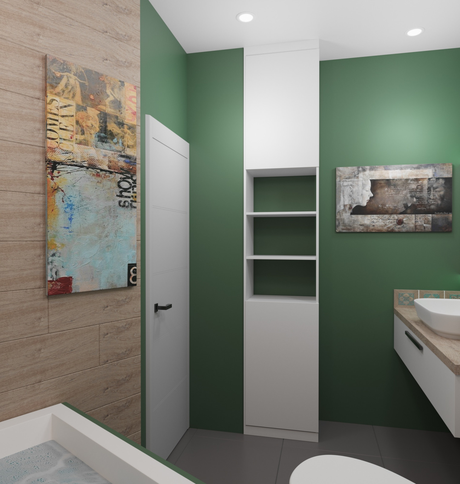 Industrial apartment