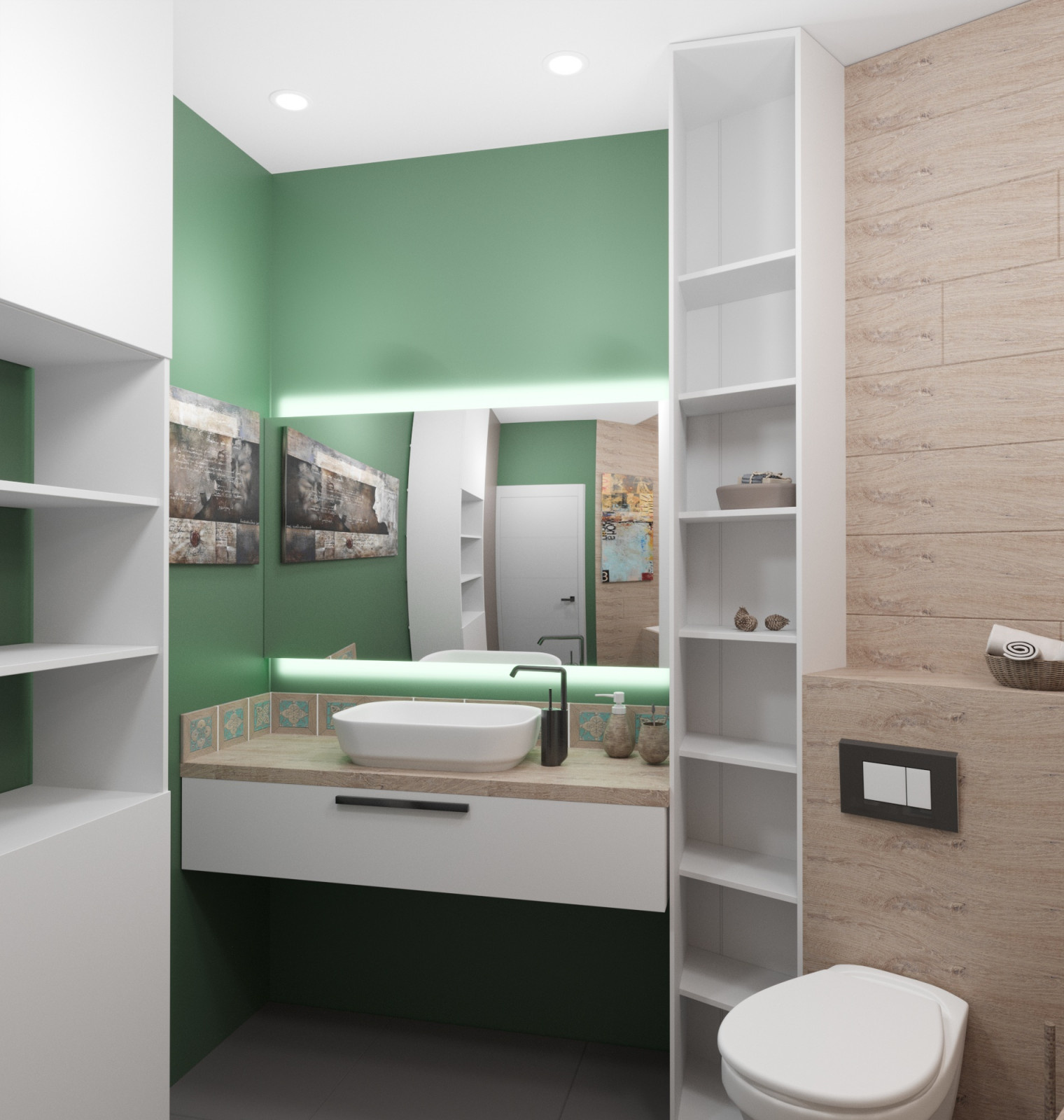 Industrial apartment