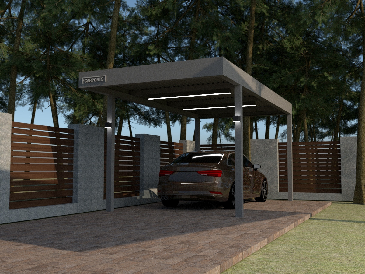Обложка проекта: Автомобильный навес Carports 2.630