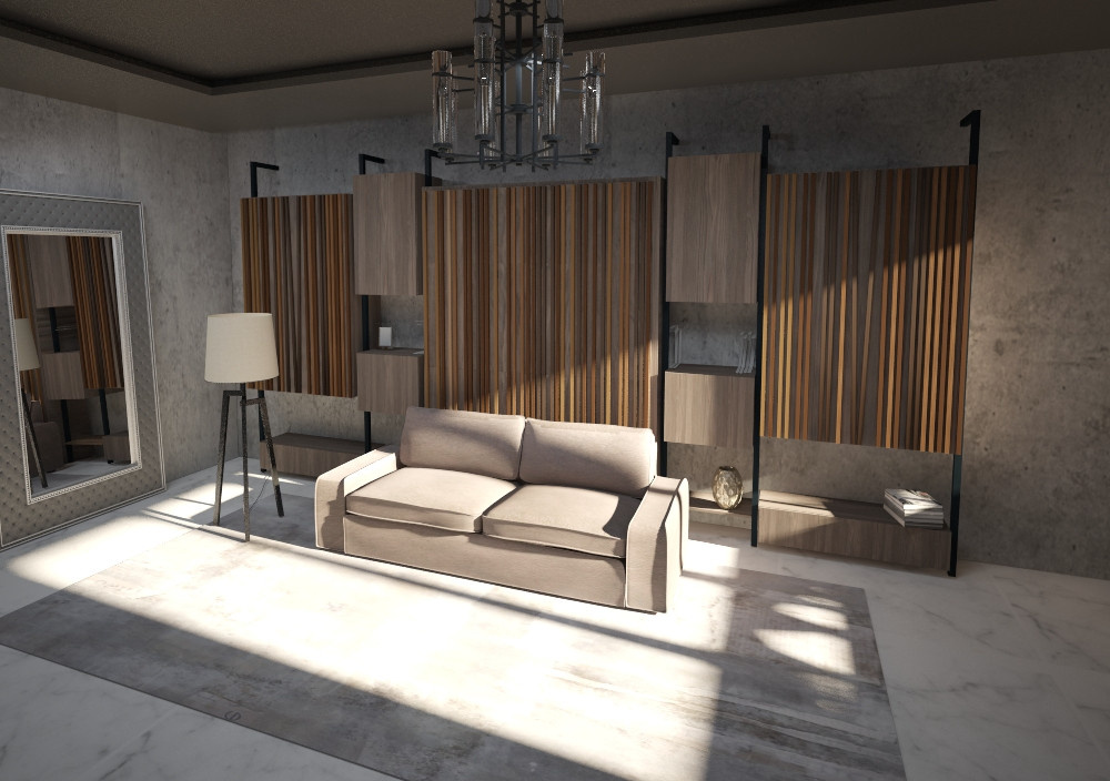 Кровать трансформер в стиле loft
