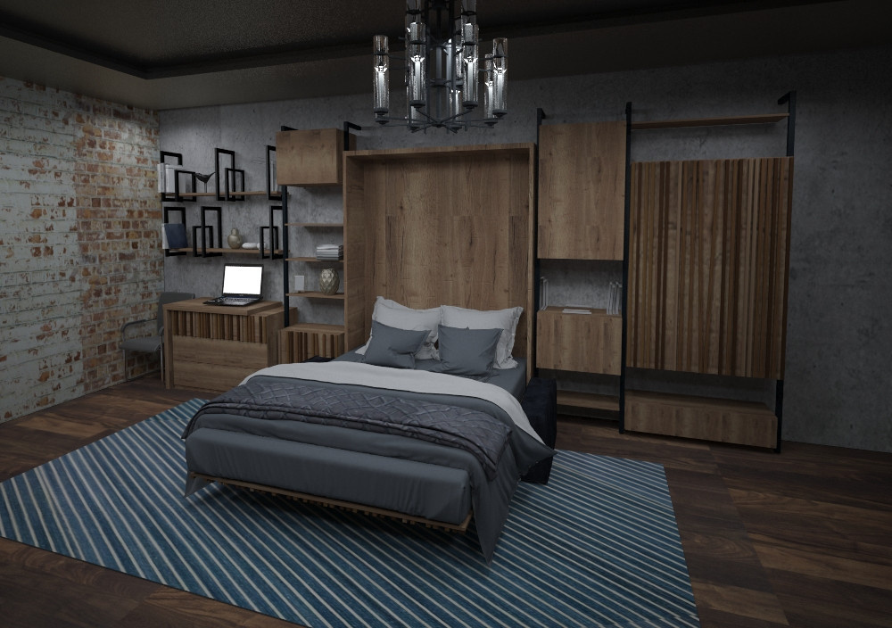 Кровать трансформер в стиле loft