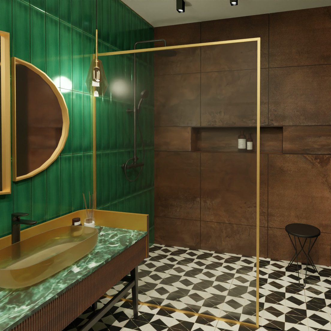 Bathroom modern style