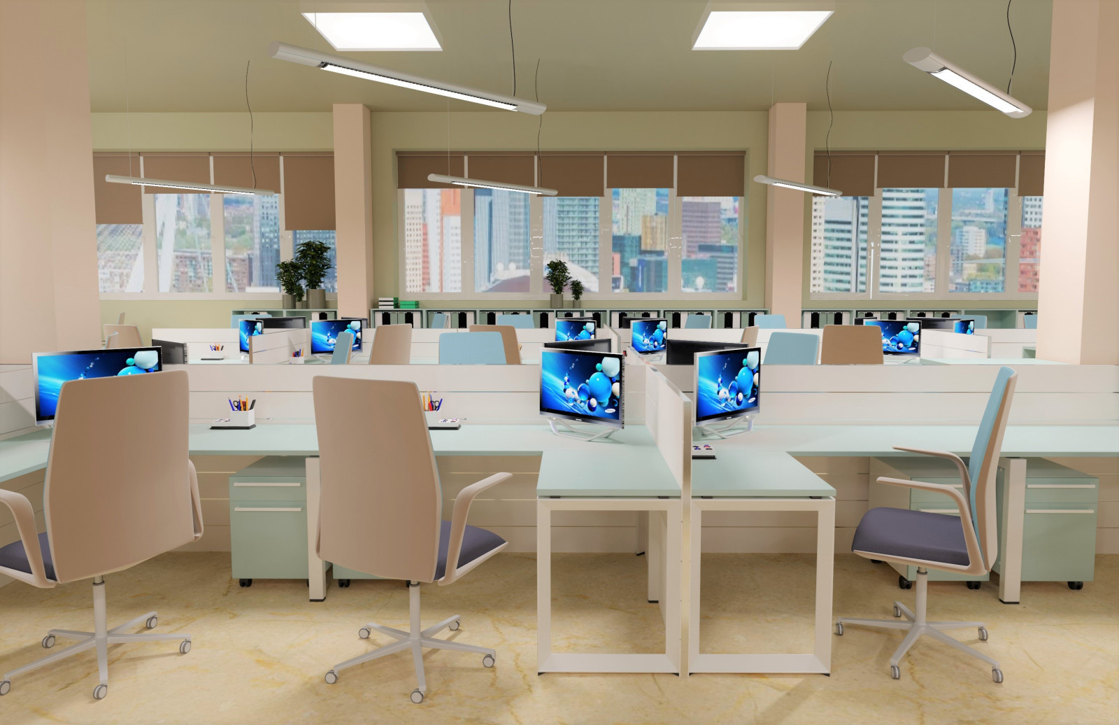 Офис open space