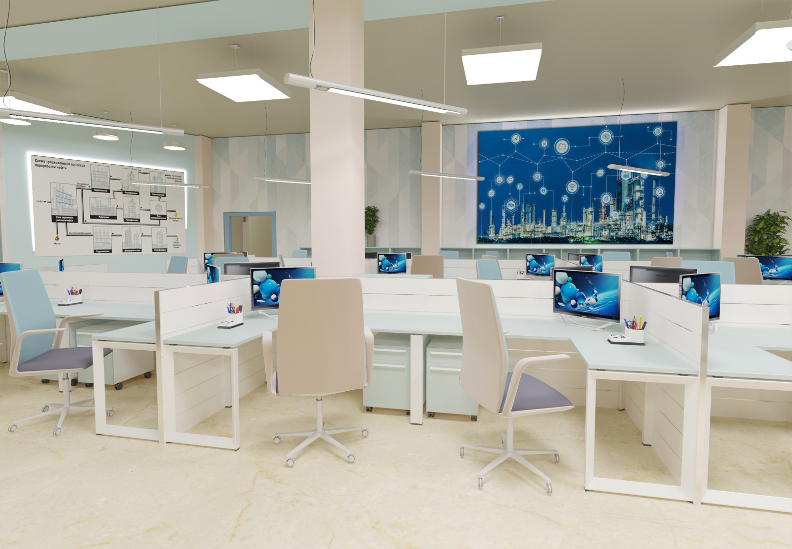 Офис open space