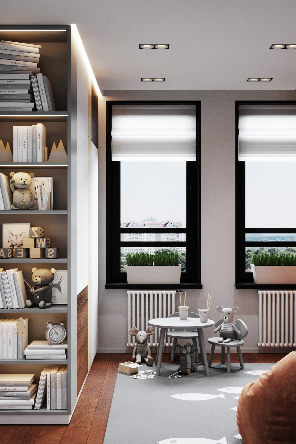Ремонт в ЖК THE MID, 83 m2