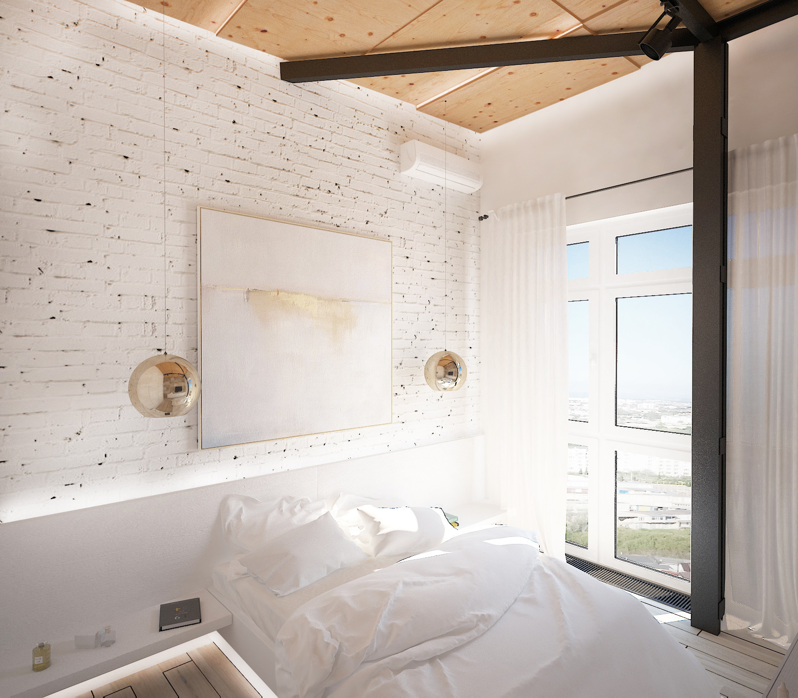 Обложка проекта: Studio apartment for a young family