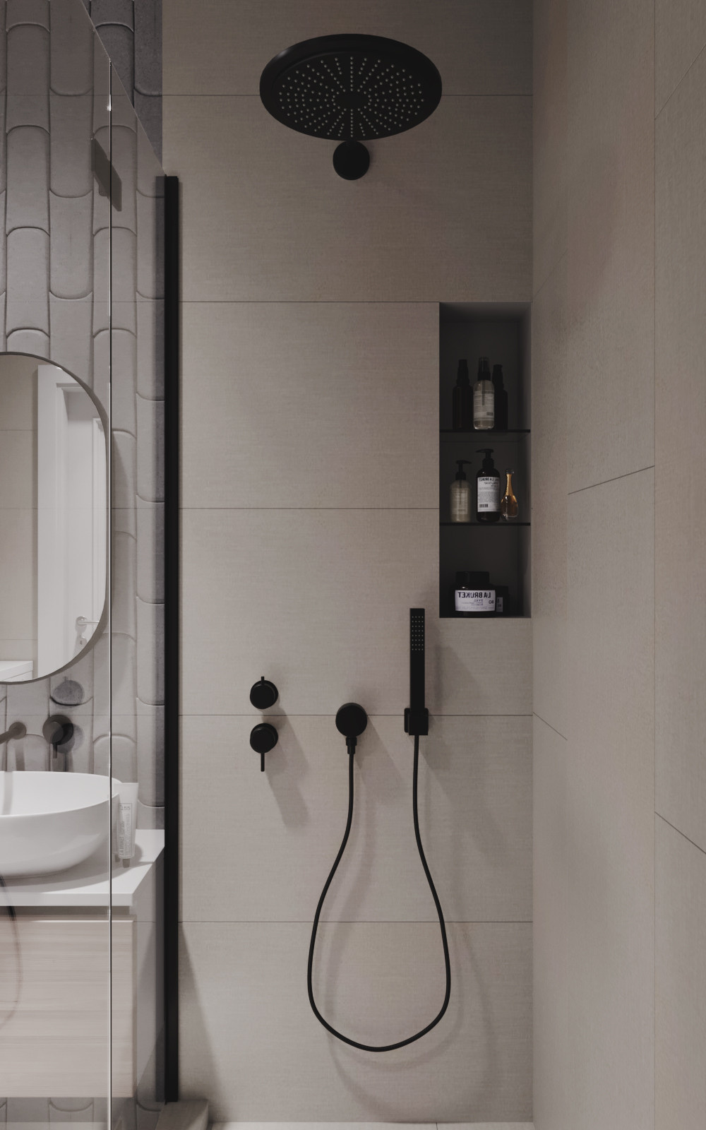Обложка проекта: Terrazzo. Квартира в ЖК Legenda, 47 кв.м
