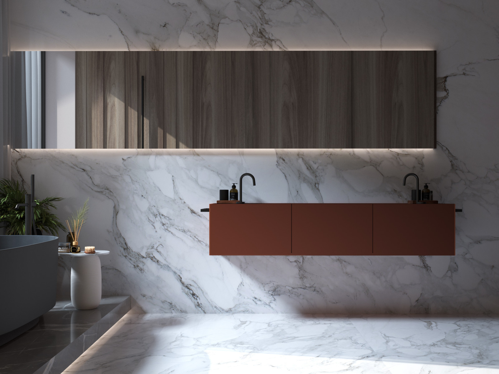 Обложка проекта: Table Studio/Bathroom with a perfect view