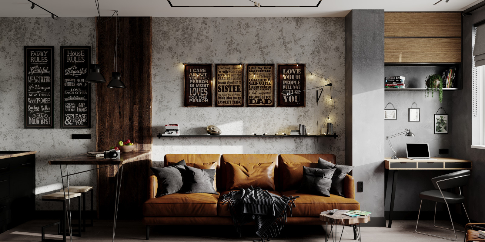 Студия в стиле Loft