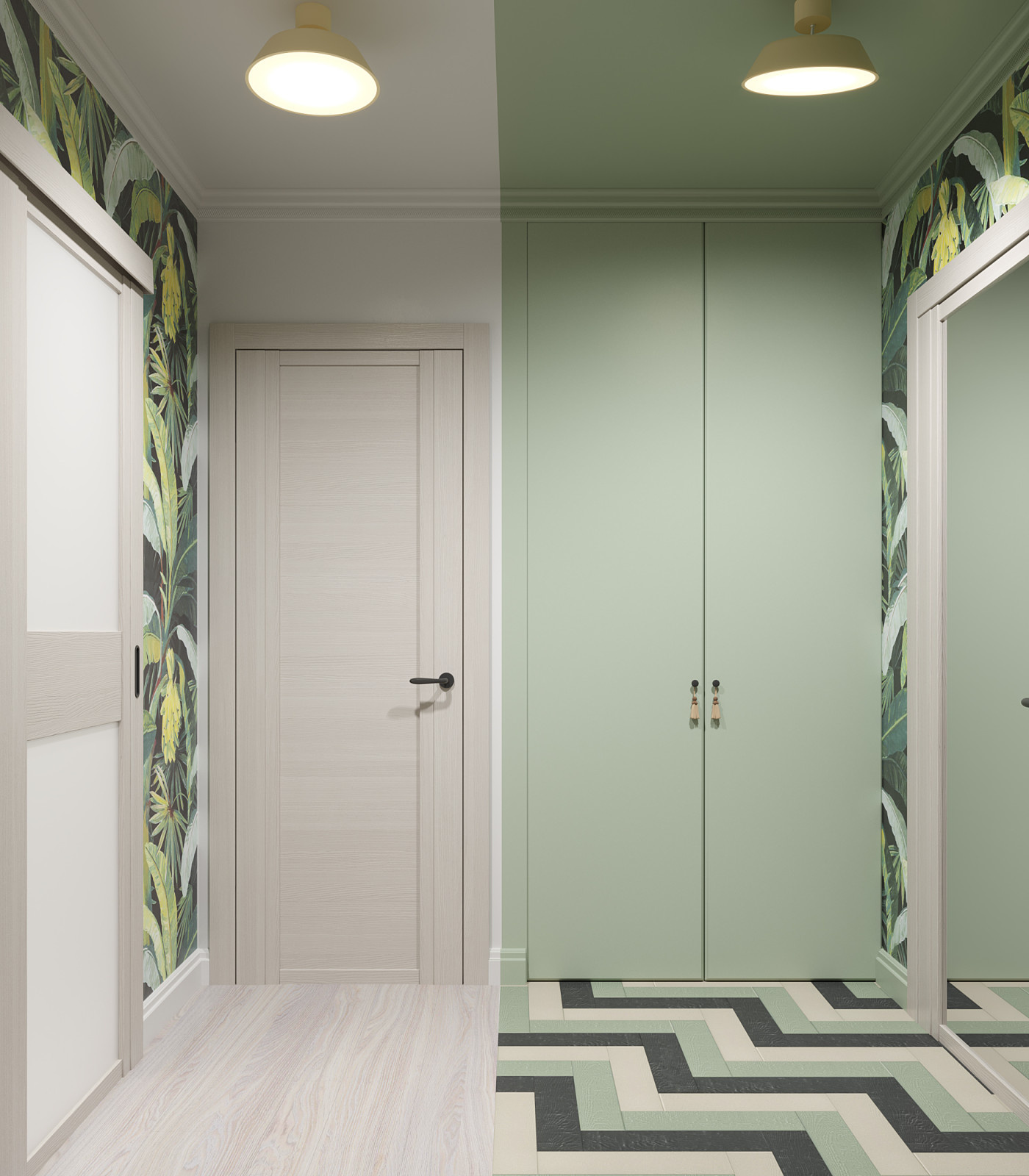Обложка проекта: Проект Green hallway