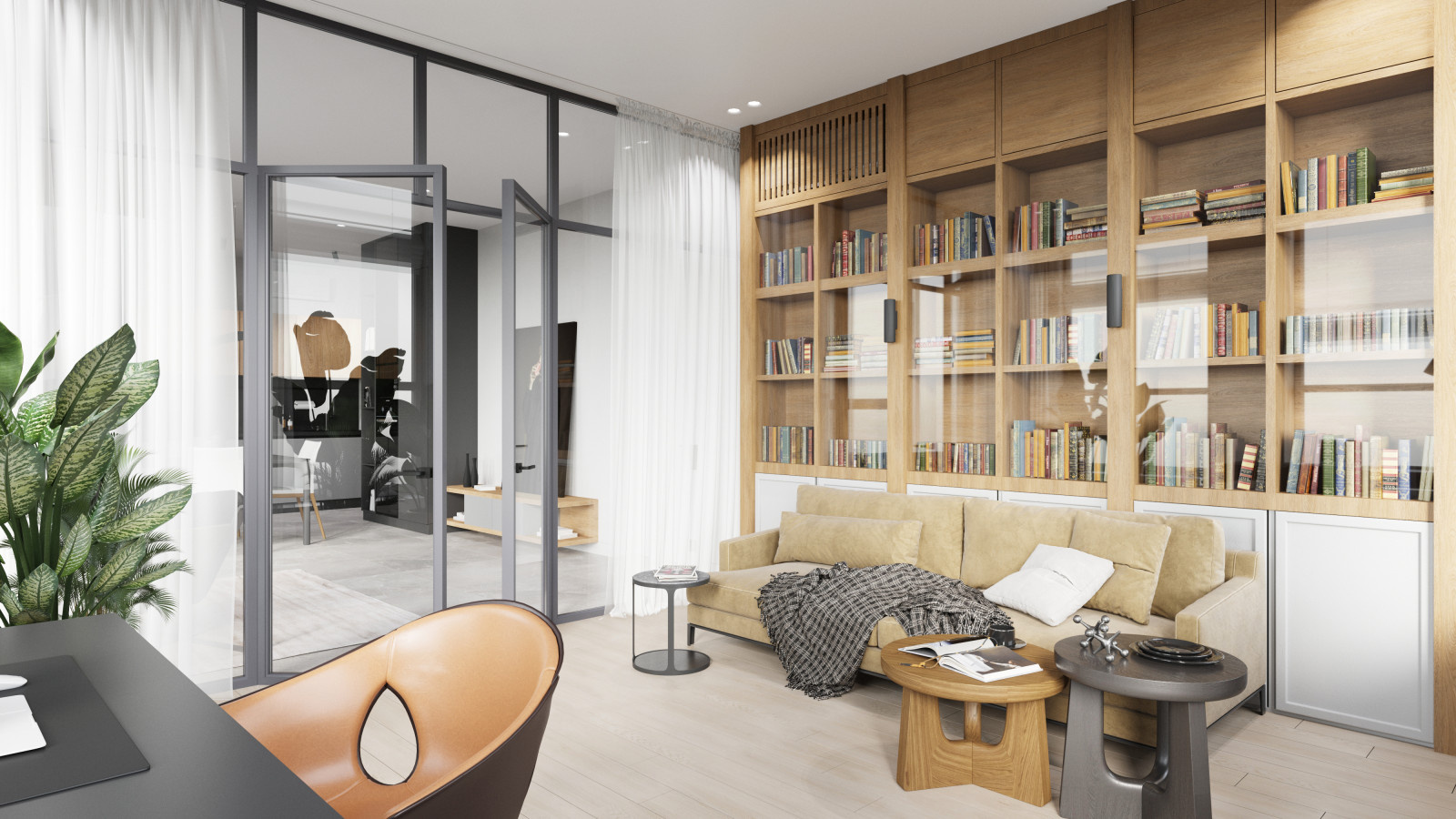 Workroom in the Residence of Architects