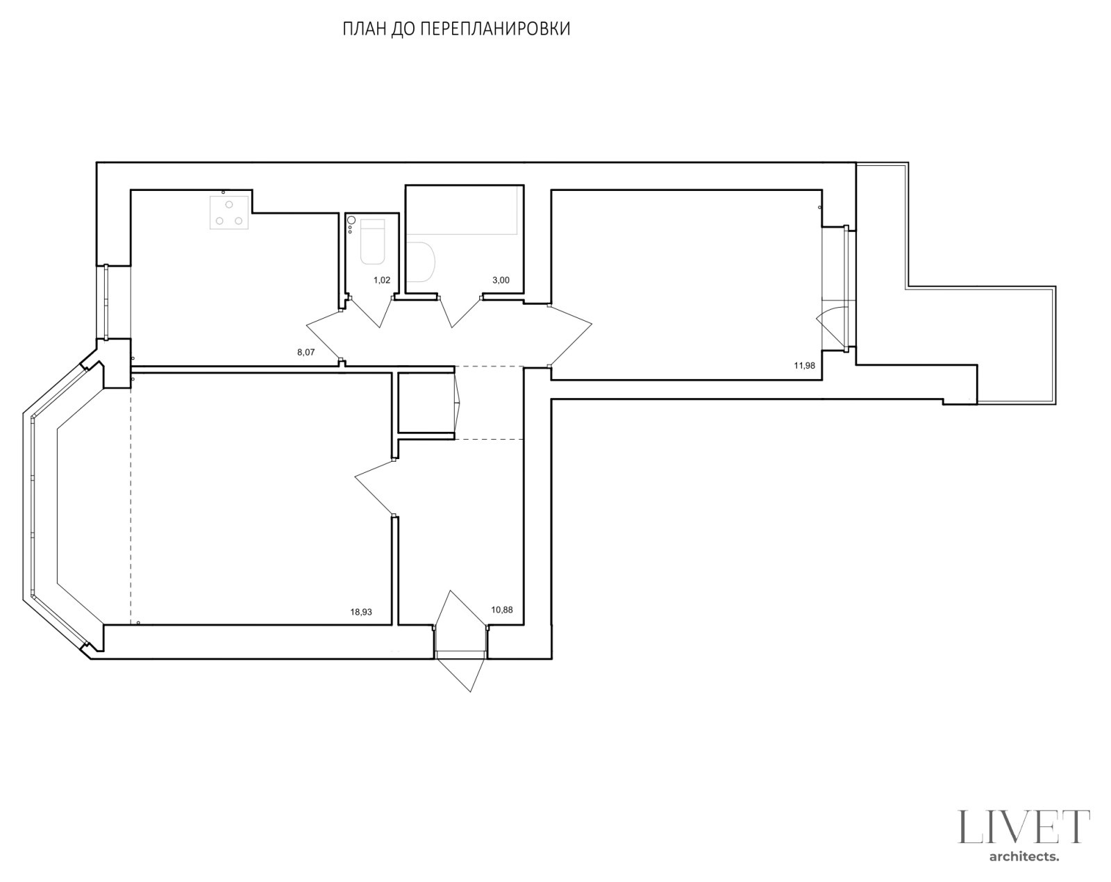 До и после: Квартира в Петербурге, где 30 лет не делали ремонт